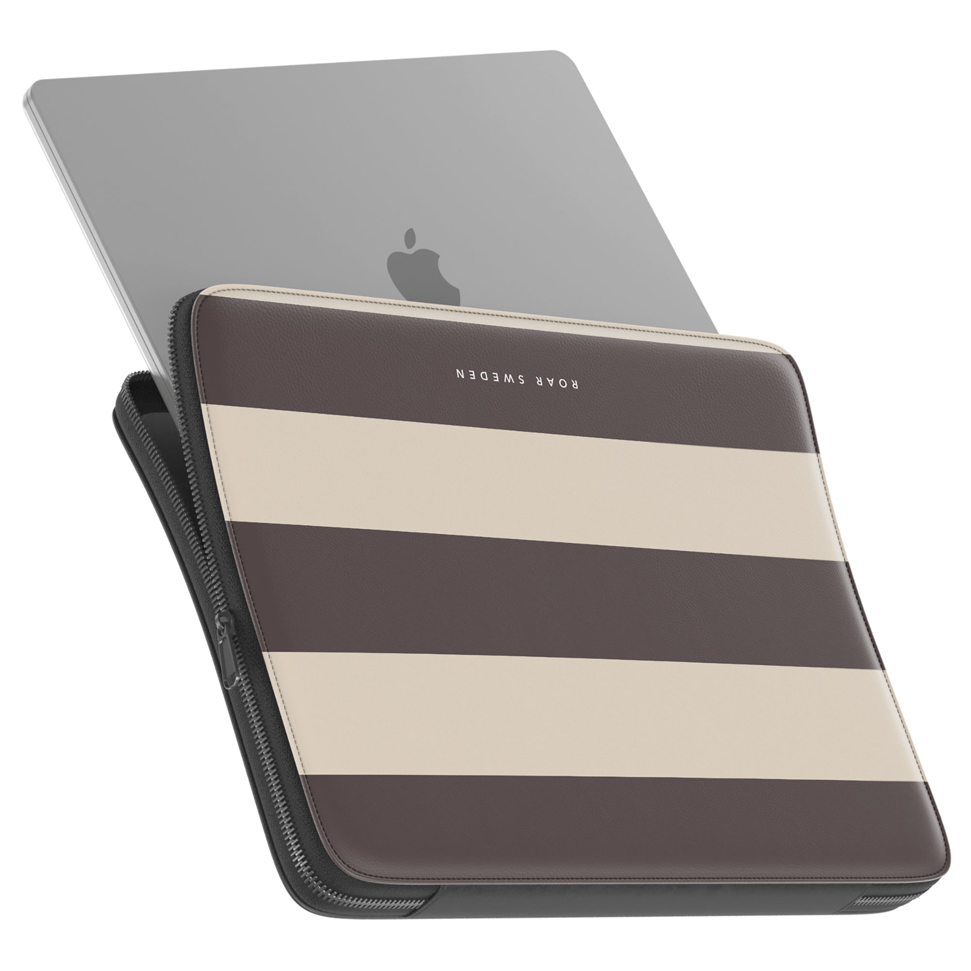 Cocoa Stripes - Laptopfodral - Roar Sweden