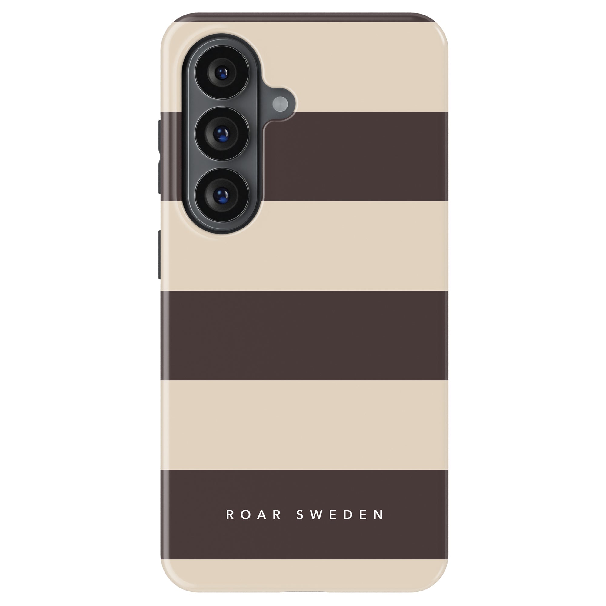 Cocoa Stripes - Magnetisk Robust Telefoncover