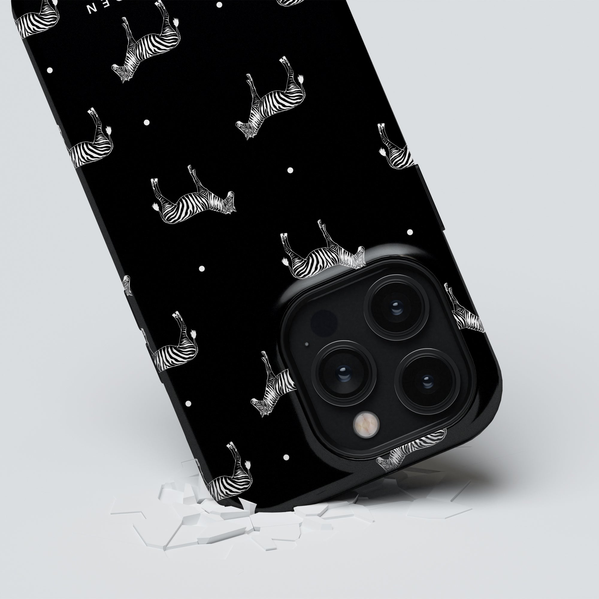MagSafe mobilskal – Dotted Zebra
