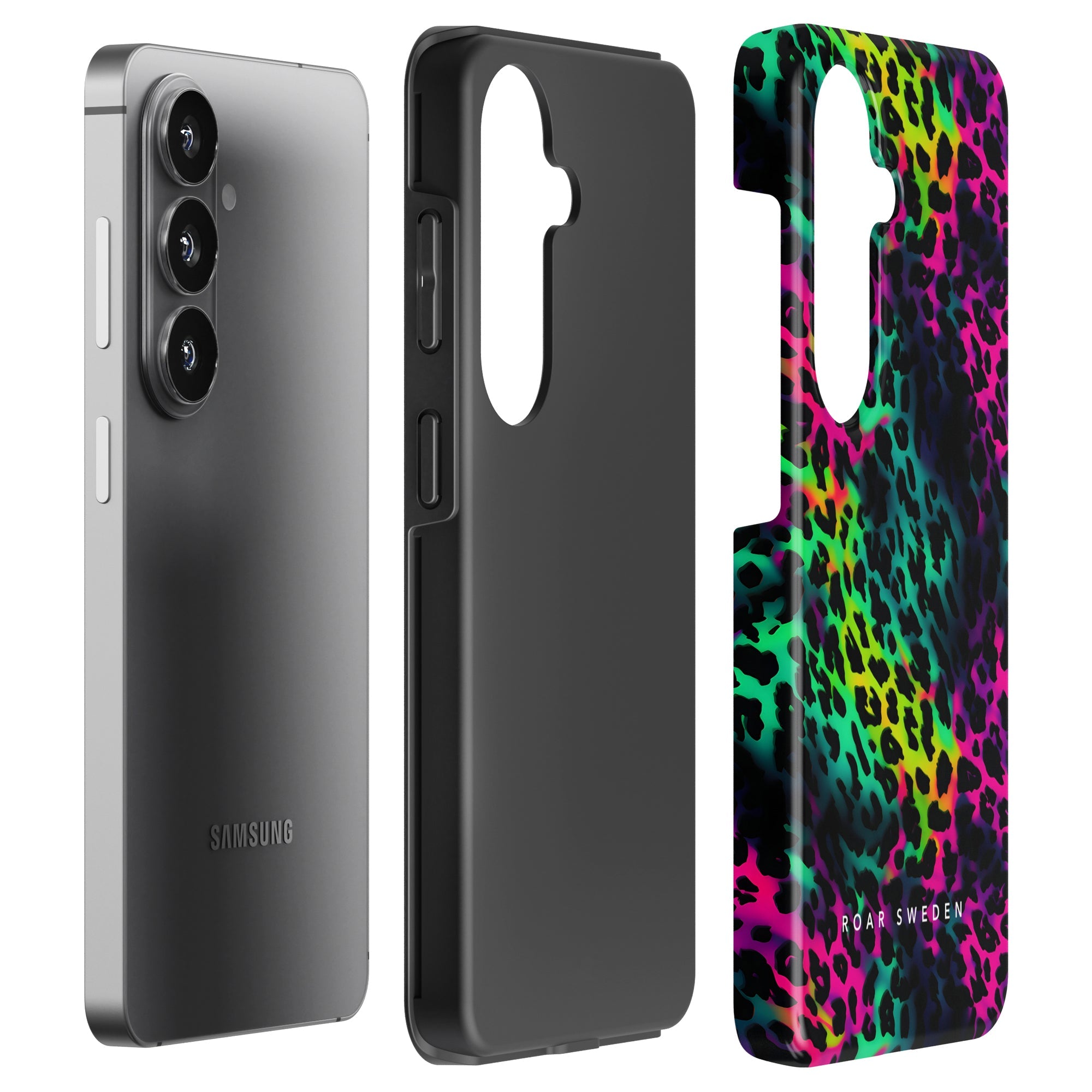 Tough mobilskal – Electric Leopard