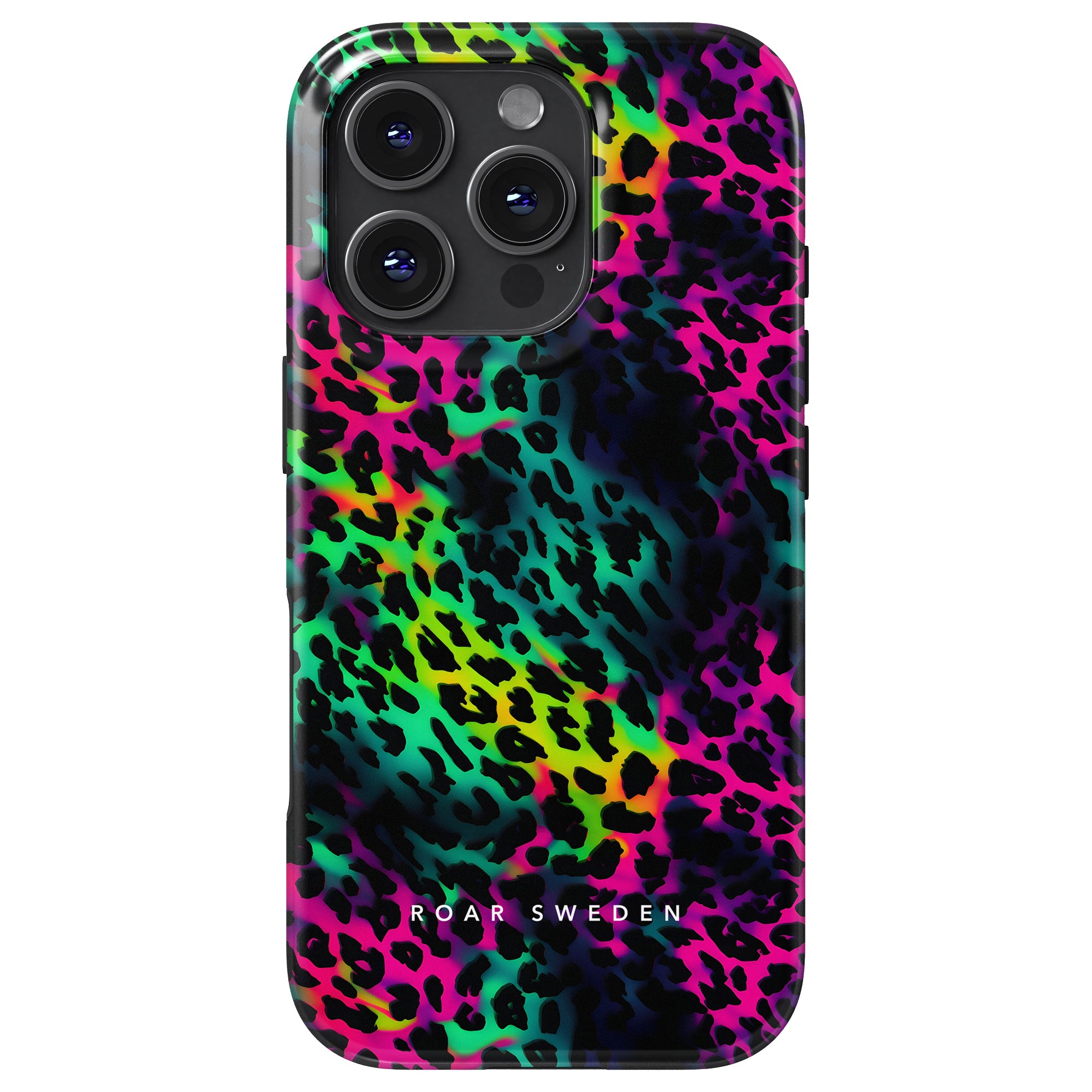 Tough mobilskal – Electric Leopard