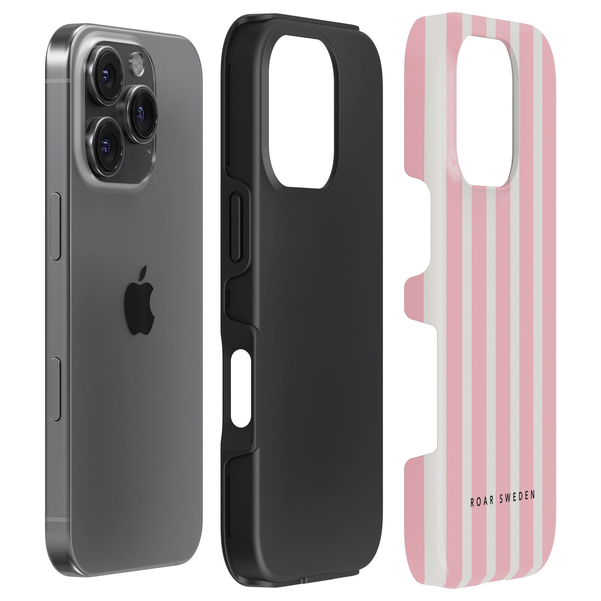 Tough mobilskal - Flamingo Stripes