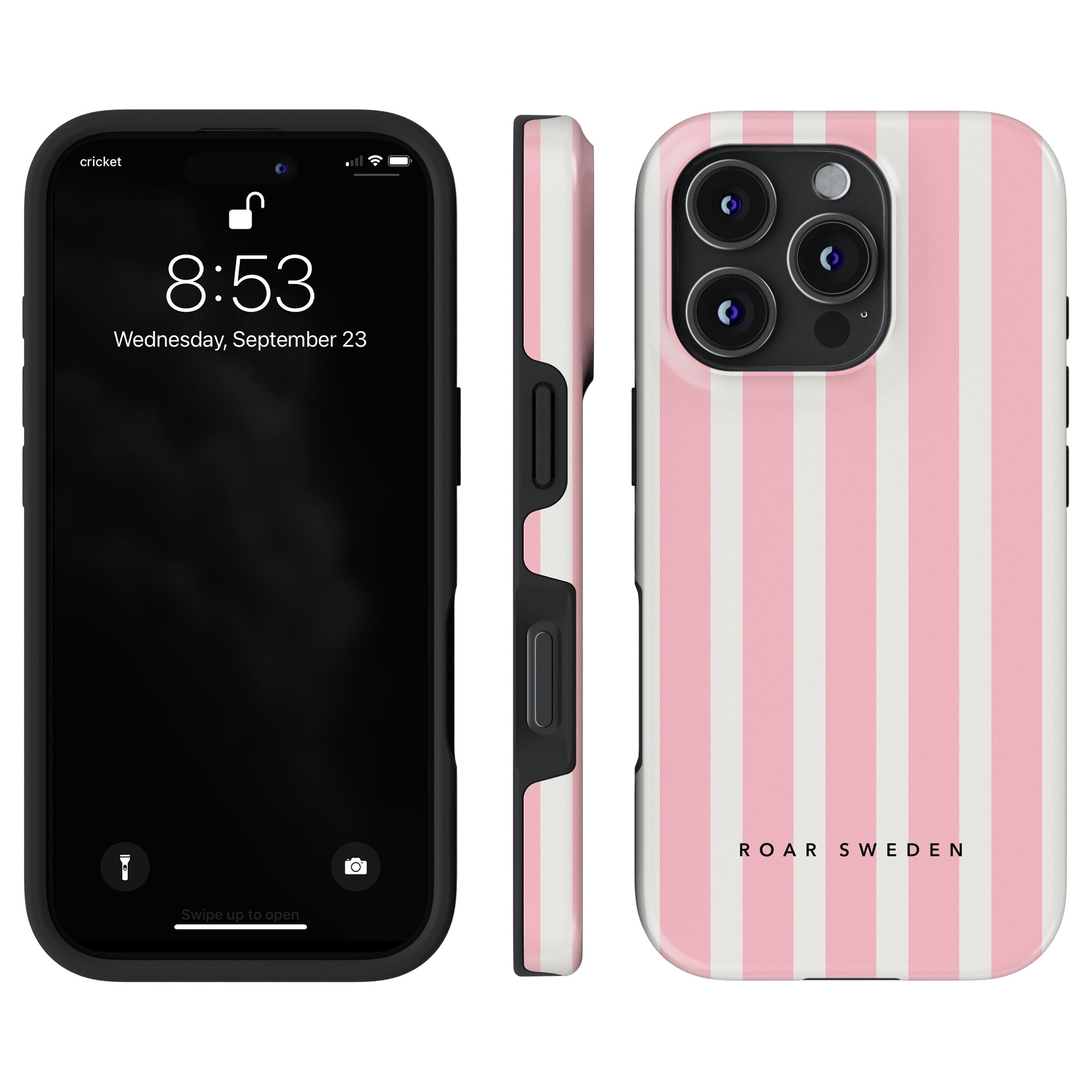 Tough mobilskal - Flamingo Stripes