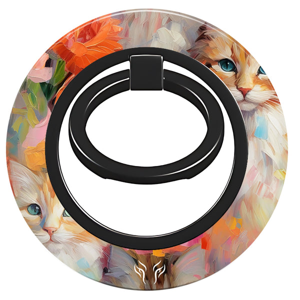 Flower Kitty - Mobilring