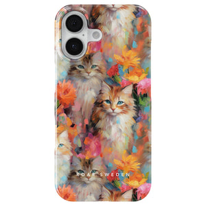 Flower Kitty - Slankt etui 