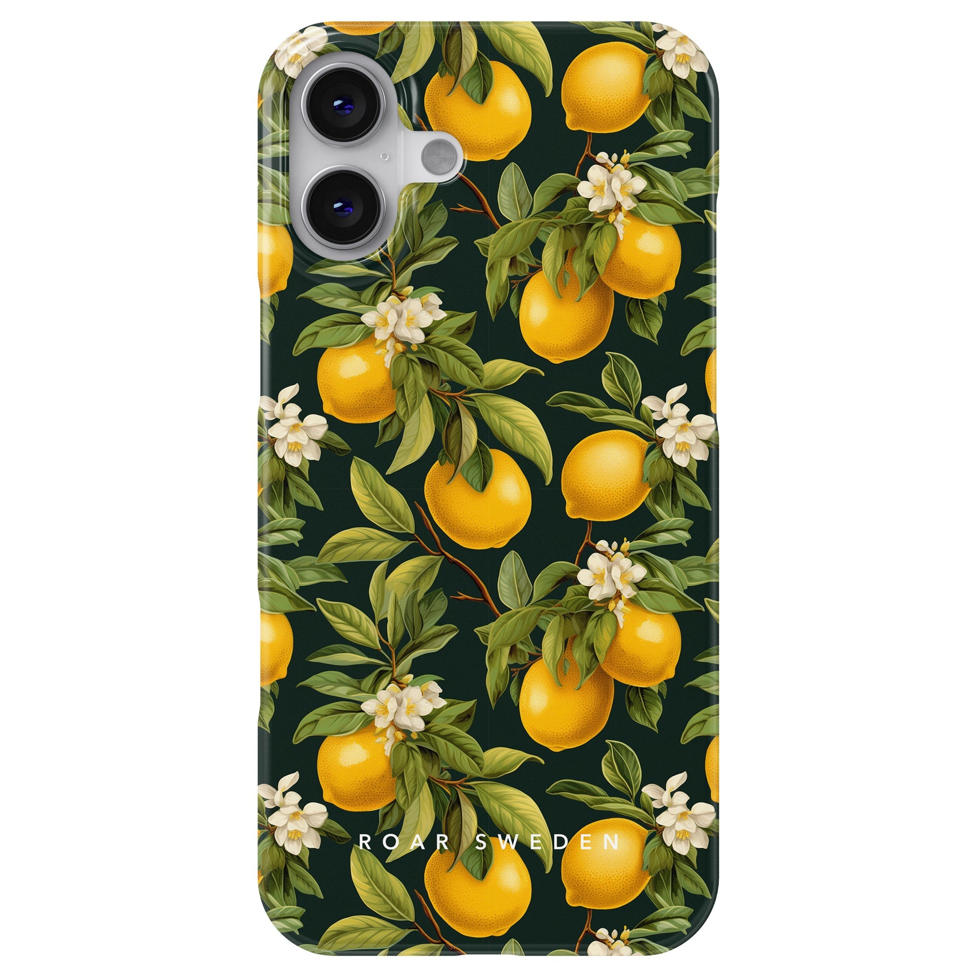 Slim mobilskal – Flowery Lemon