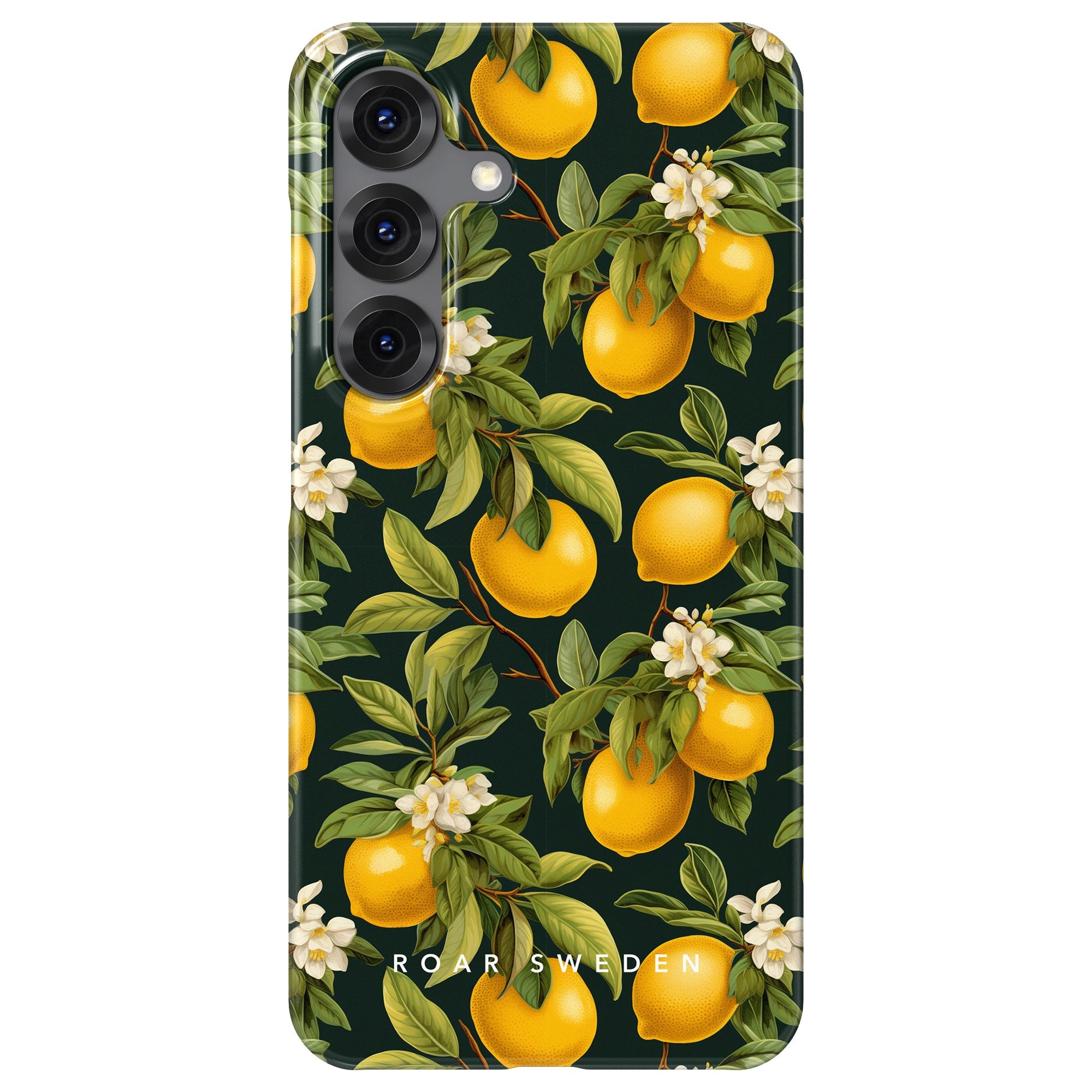 Slim mobilskal – Flowery Lemon