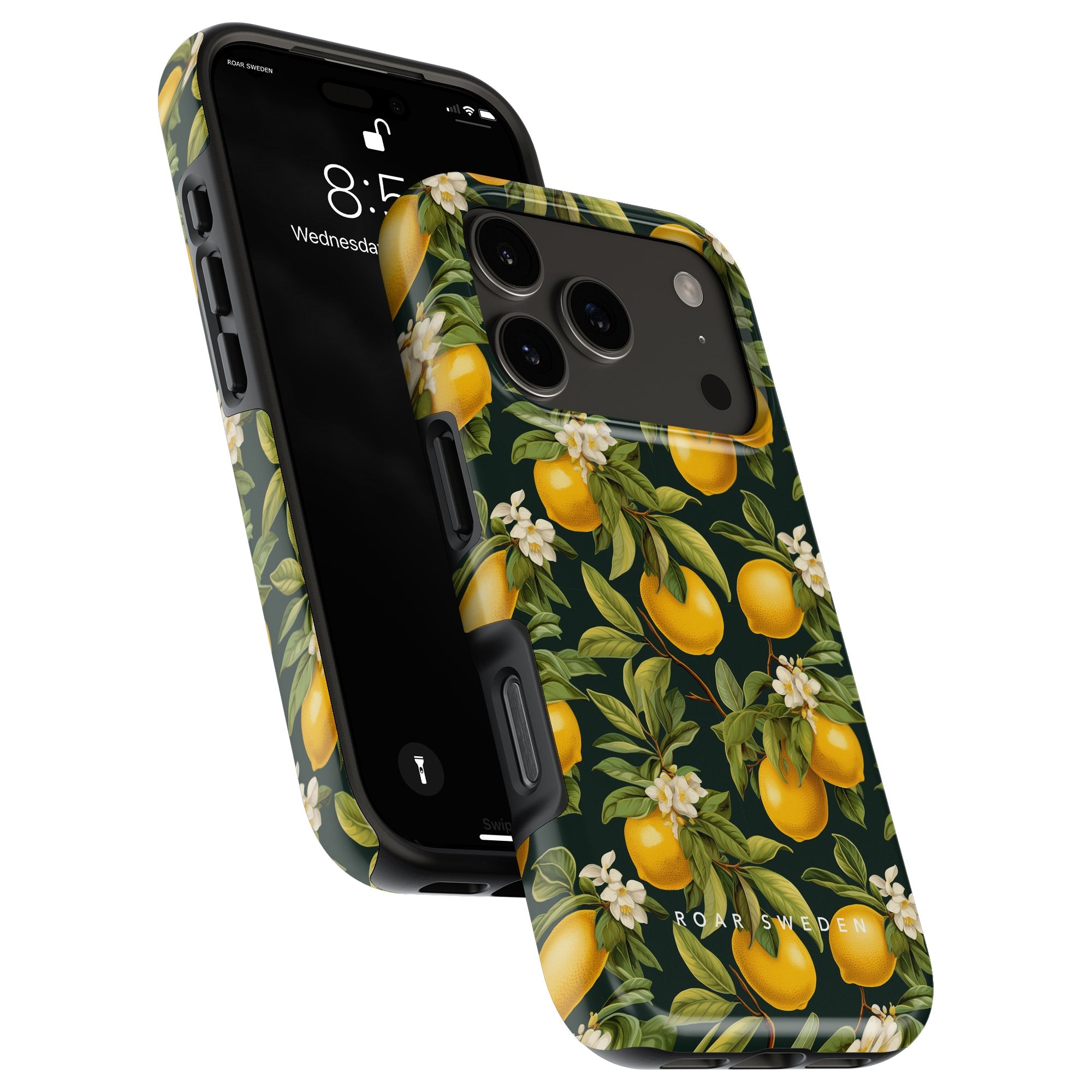 Tough mobilskal – Flowery Lemon