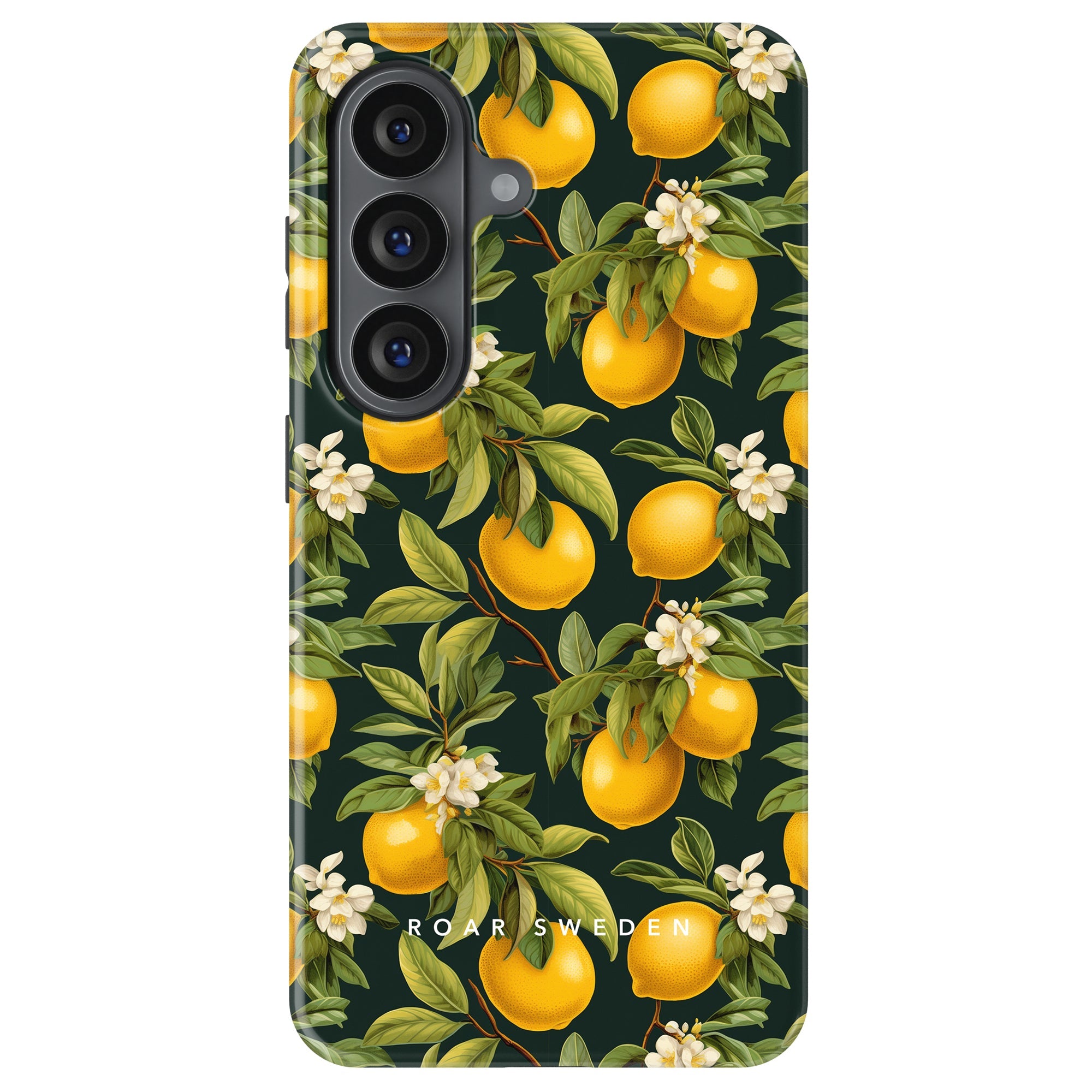 Flowery Lemon - Magnetisk Robust Telefoncover