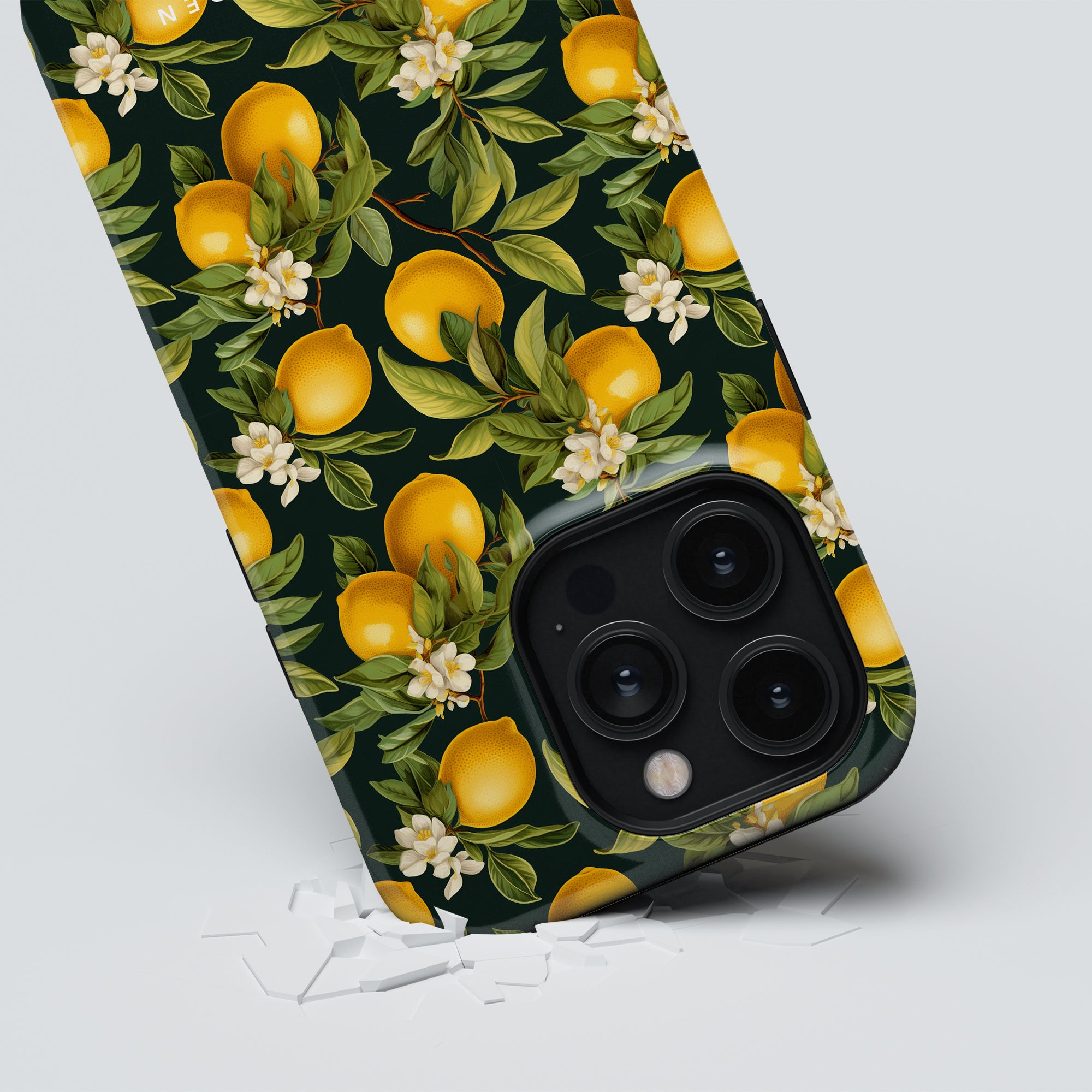 MagSafe mobilskal – Flowery Lemon
