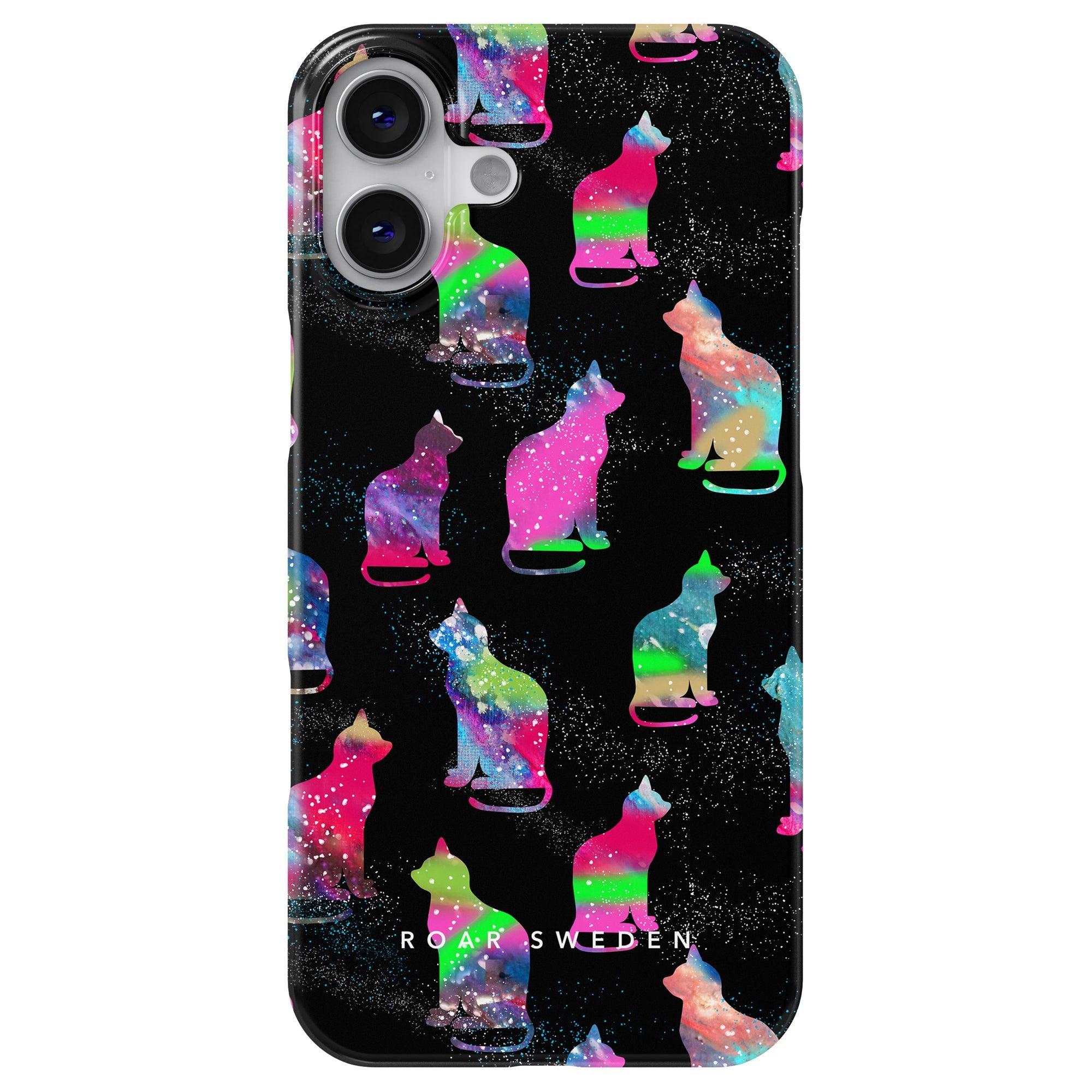 Slim mobilskal – Galaxy Cat