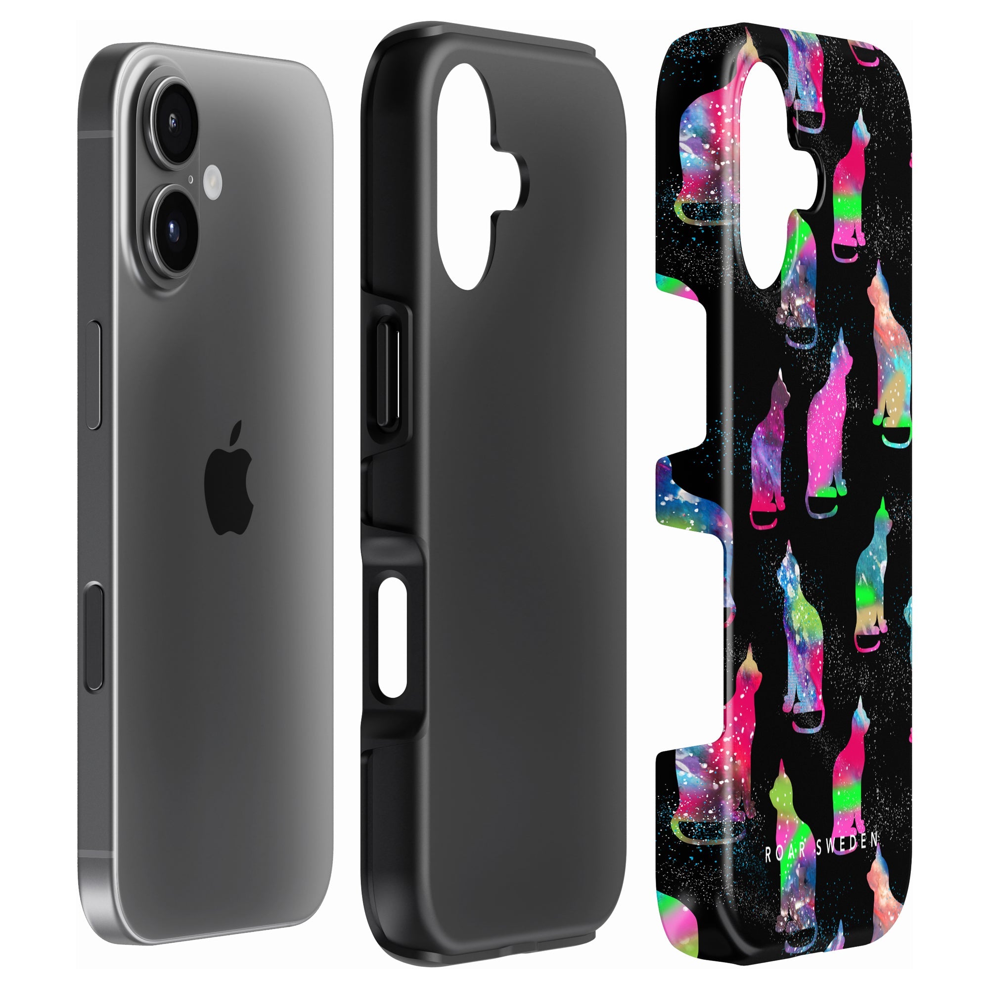 Cats & Dogs Tough mobilskal – Galaxy Cat