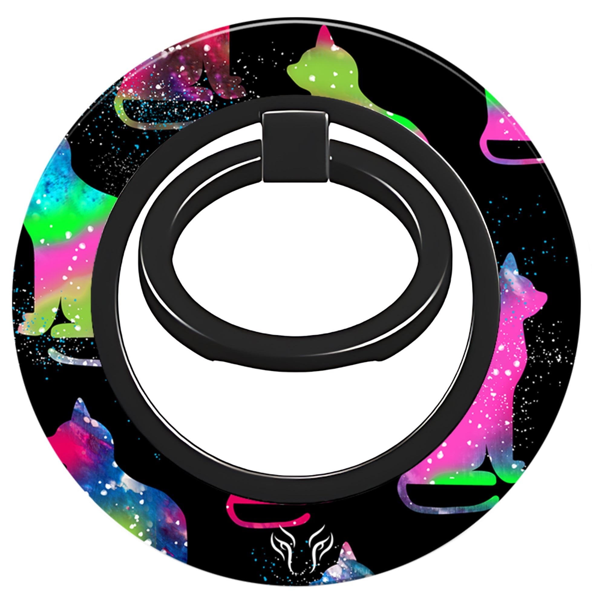 Galaxy Cat - Magnetring – magnetring för mobil