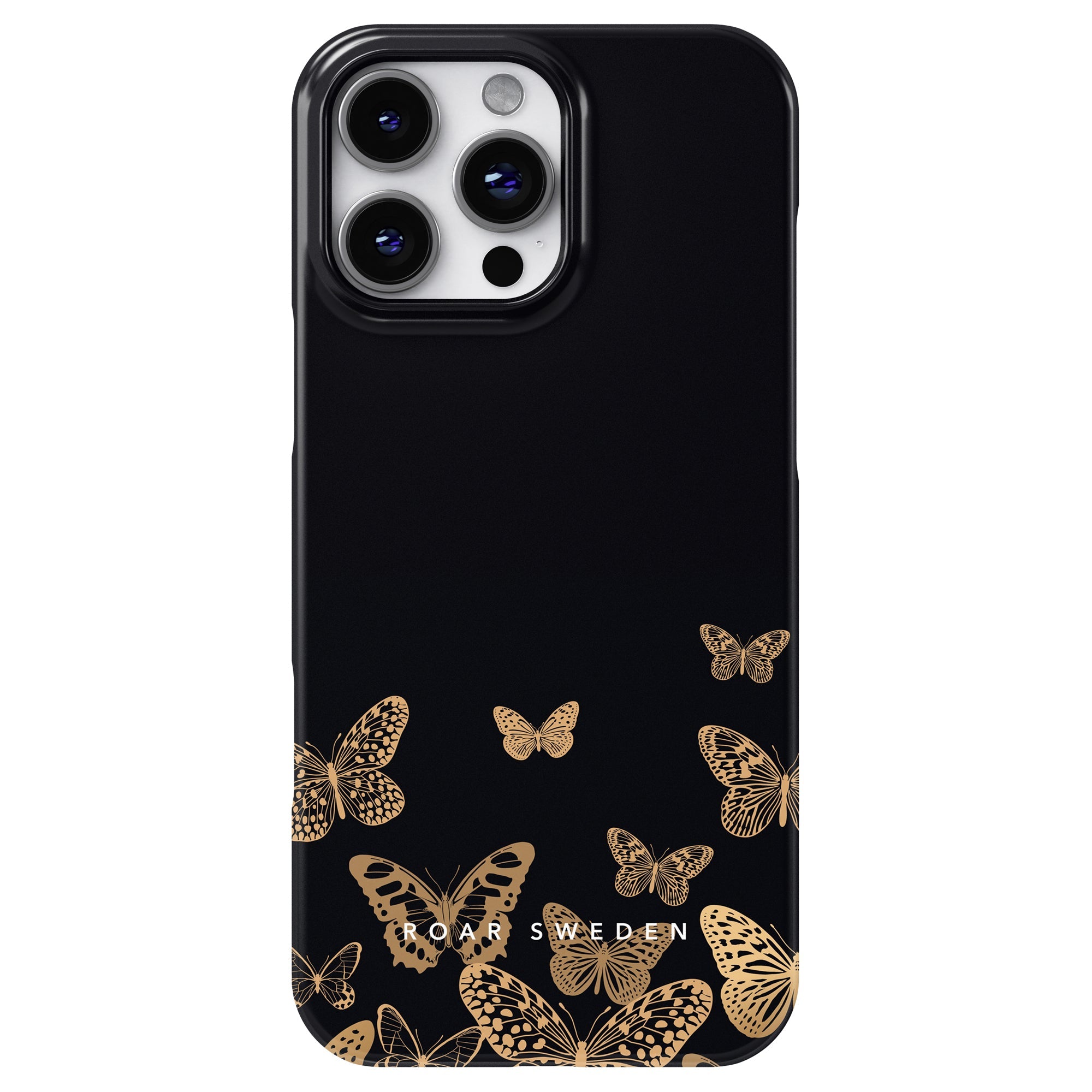 Slim mobilskal – Golden Butterflies