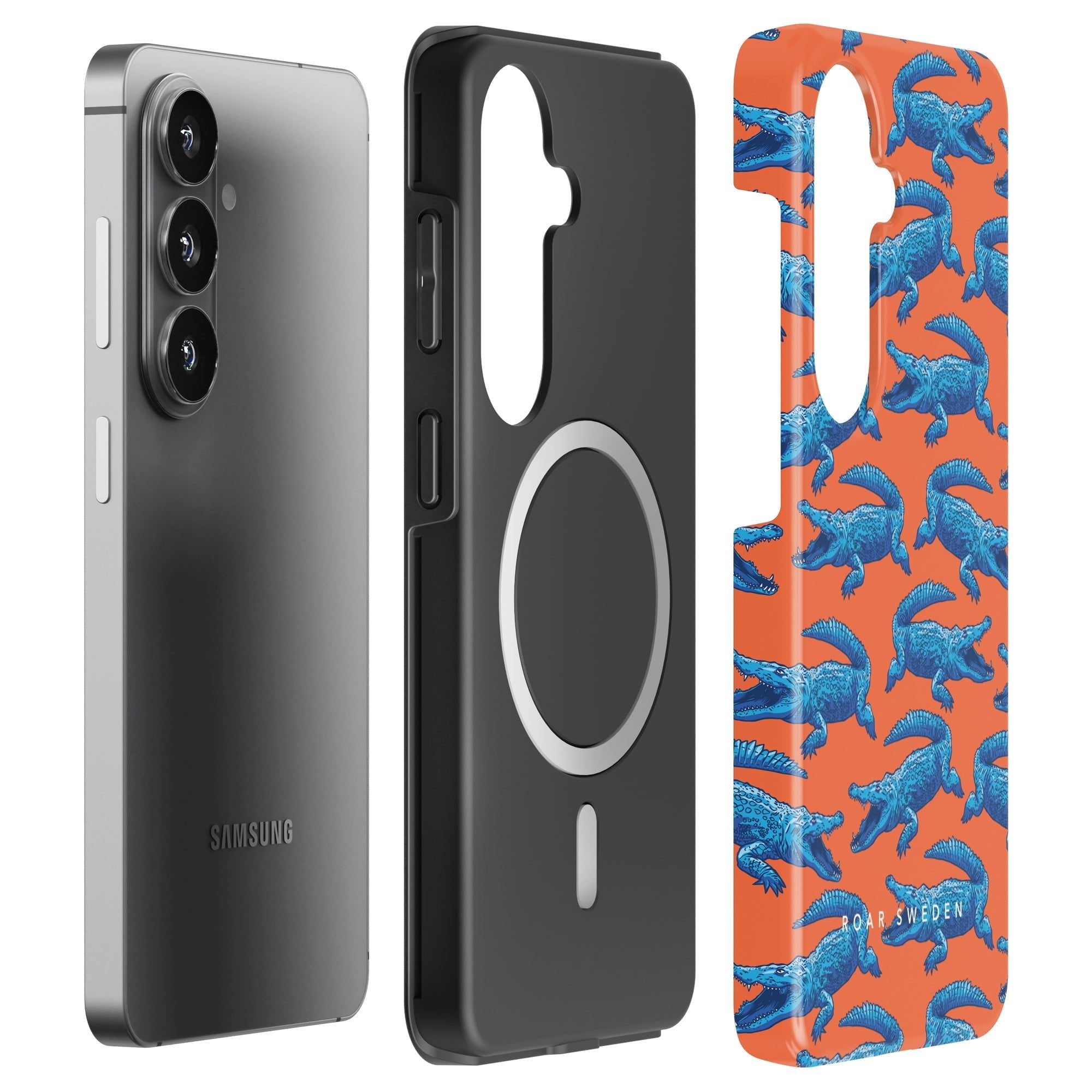 Groovy Croc - Magnetic Tough Phone Case - Roar Sweden