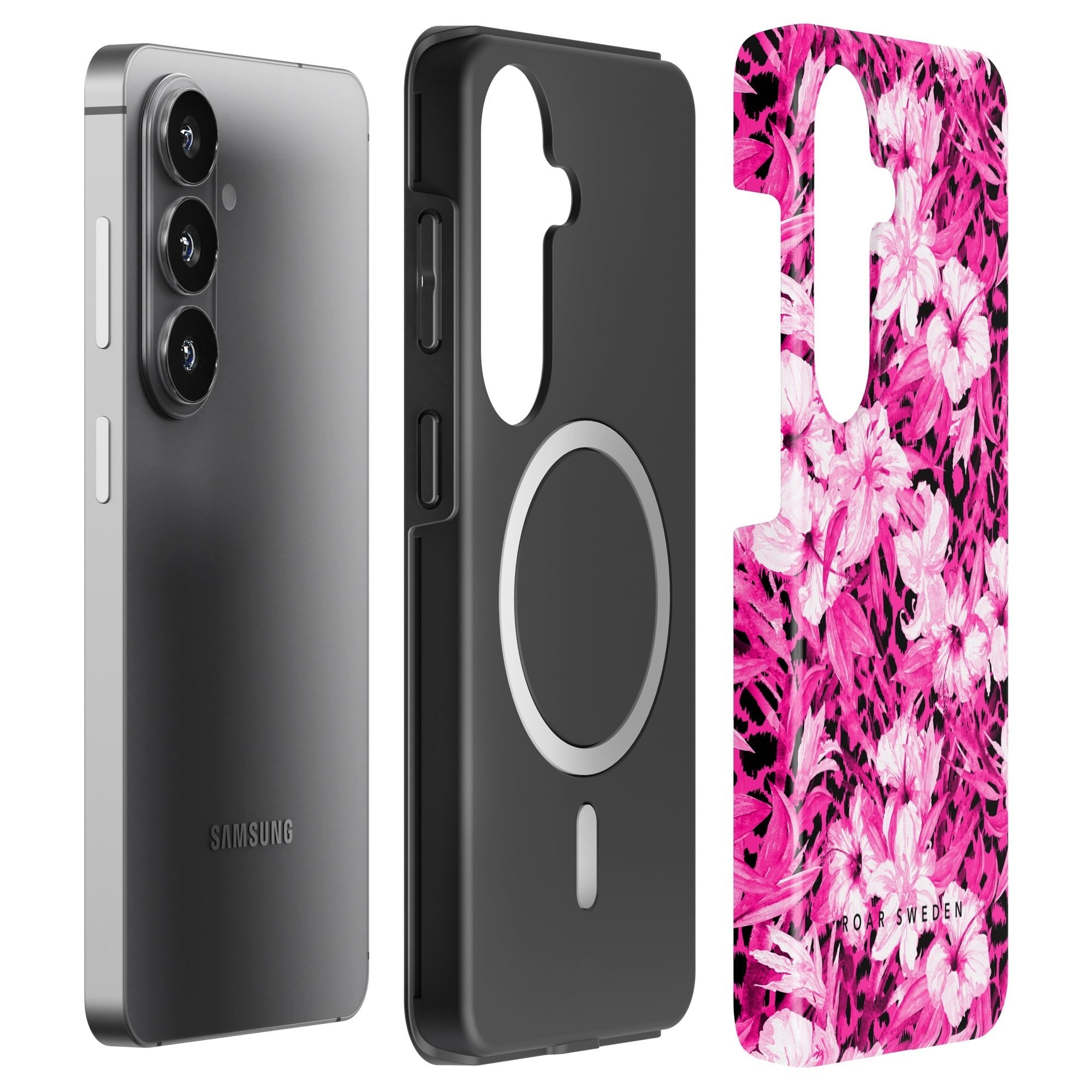 Hibiscus Leo - Magnetic Tough Phone Case - Roar Sweden