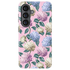 Hydrangea - Magnetisk hårdført telefoncover