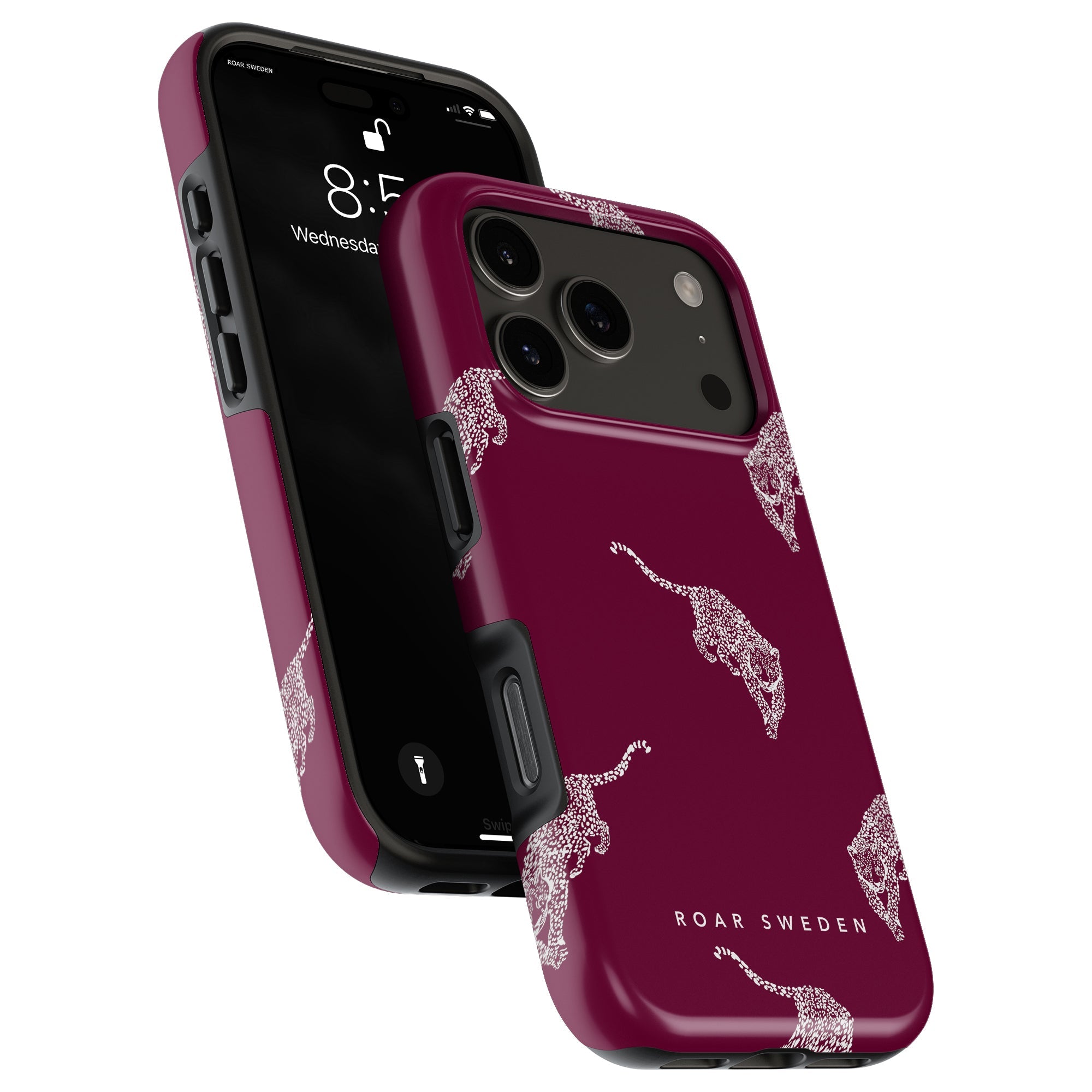 Kitty MagSafe mobilskal – Kitty Burgundy