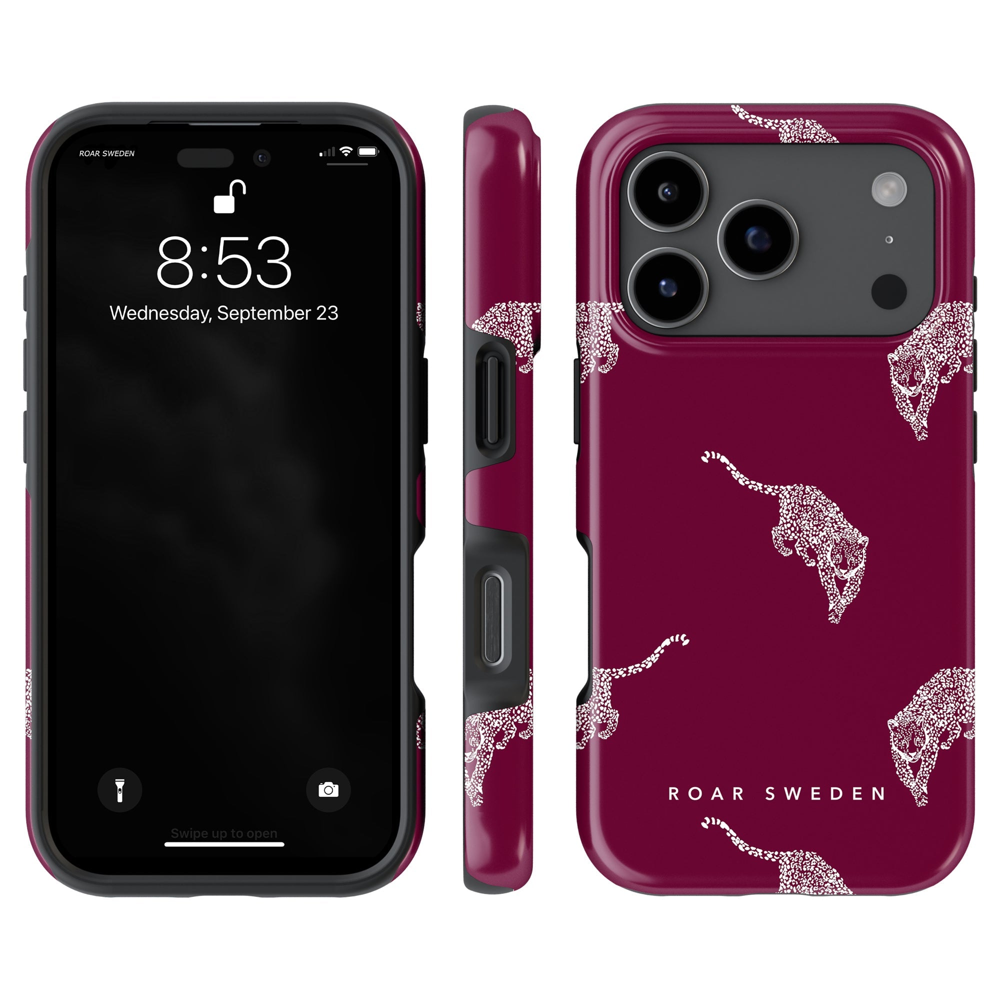 Kitty MagSafe mobilskal – Kitty Burgundy