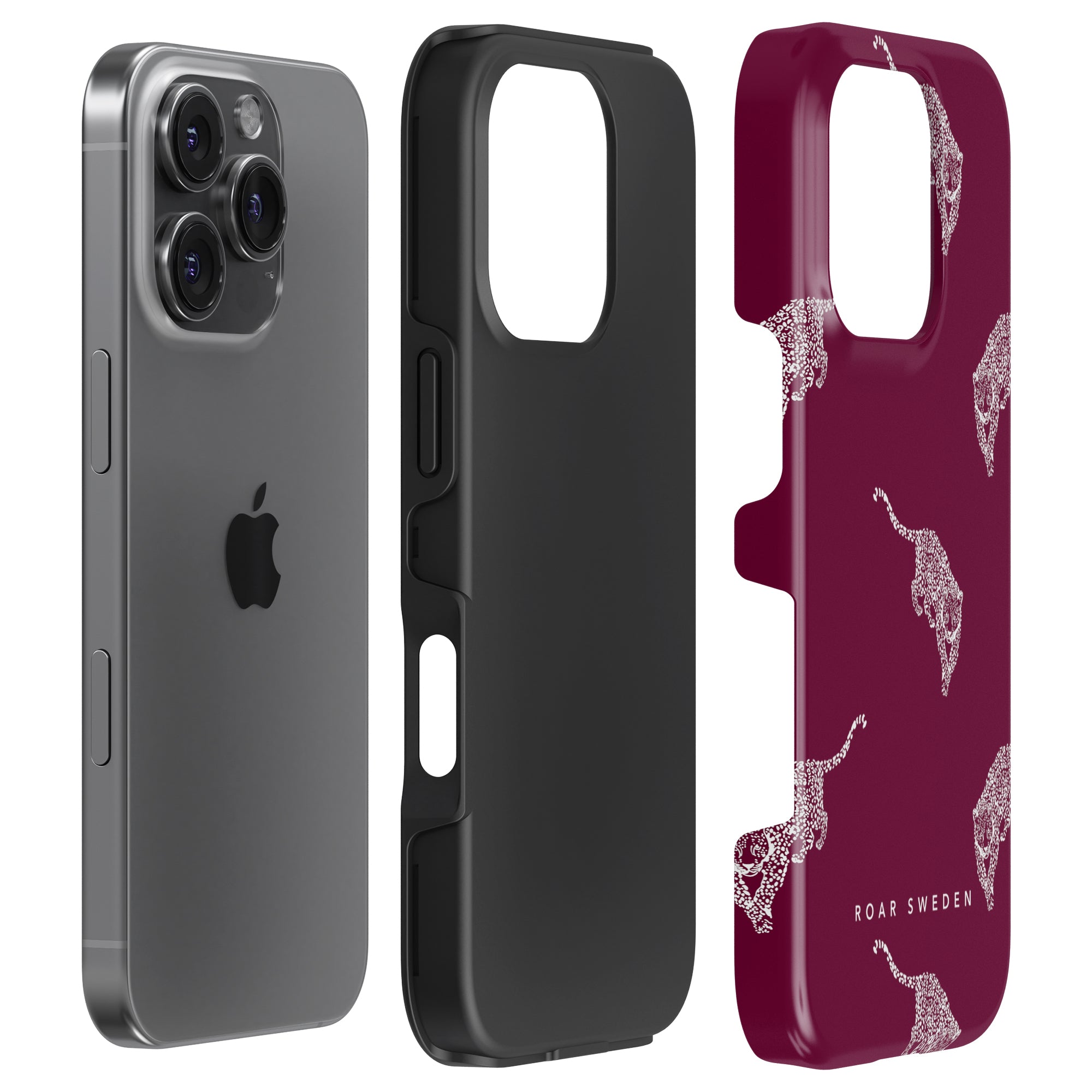 Kitty Tough mobilskal – Kitty Burgundy