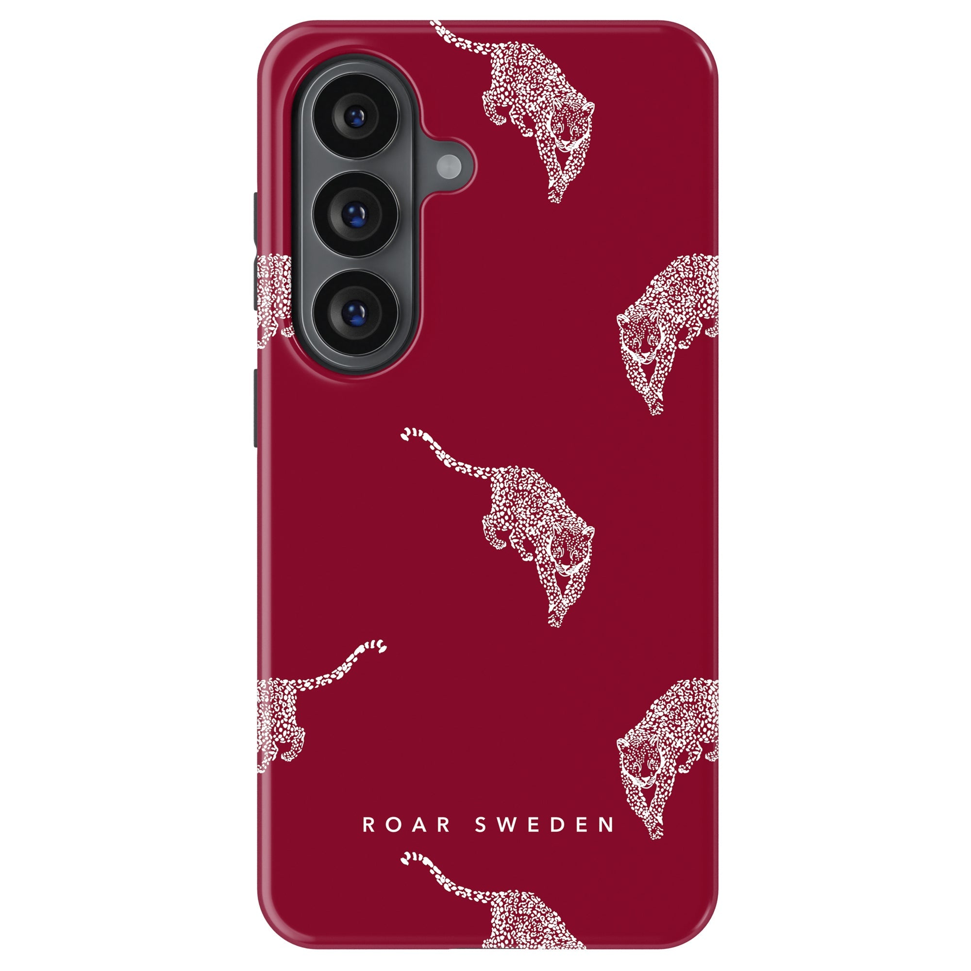 Kitty Burgundy - Magnetisk robust telefoncover