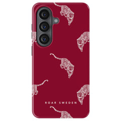Kitty Burgundy - Magnetisk robust telefoncover