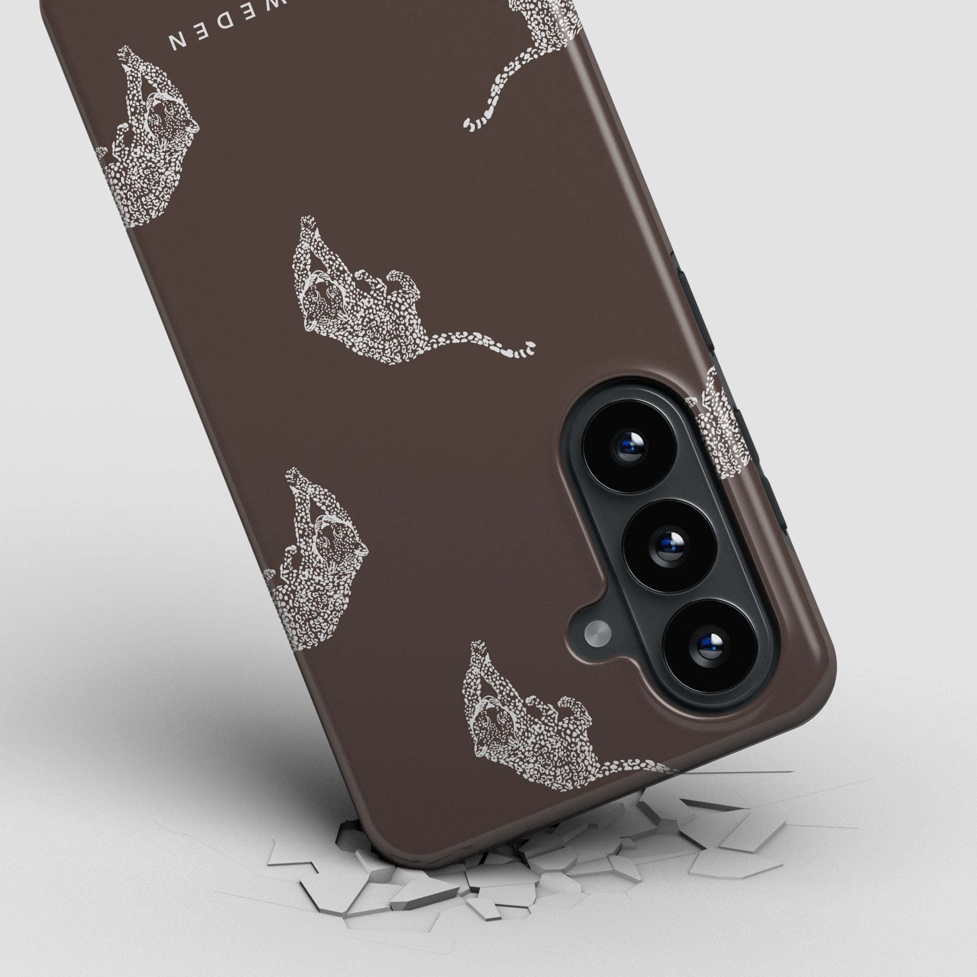 Kitty Chocolate - Magnetisk, holdbart telefoncover