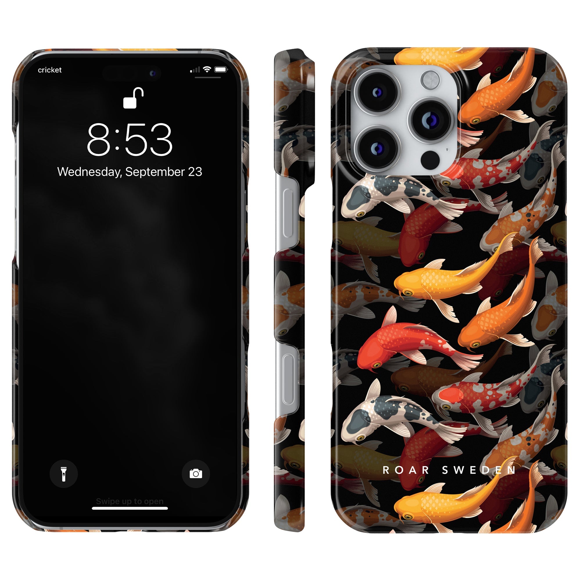 Slim mobilskal – Koi Pond