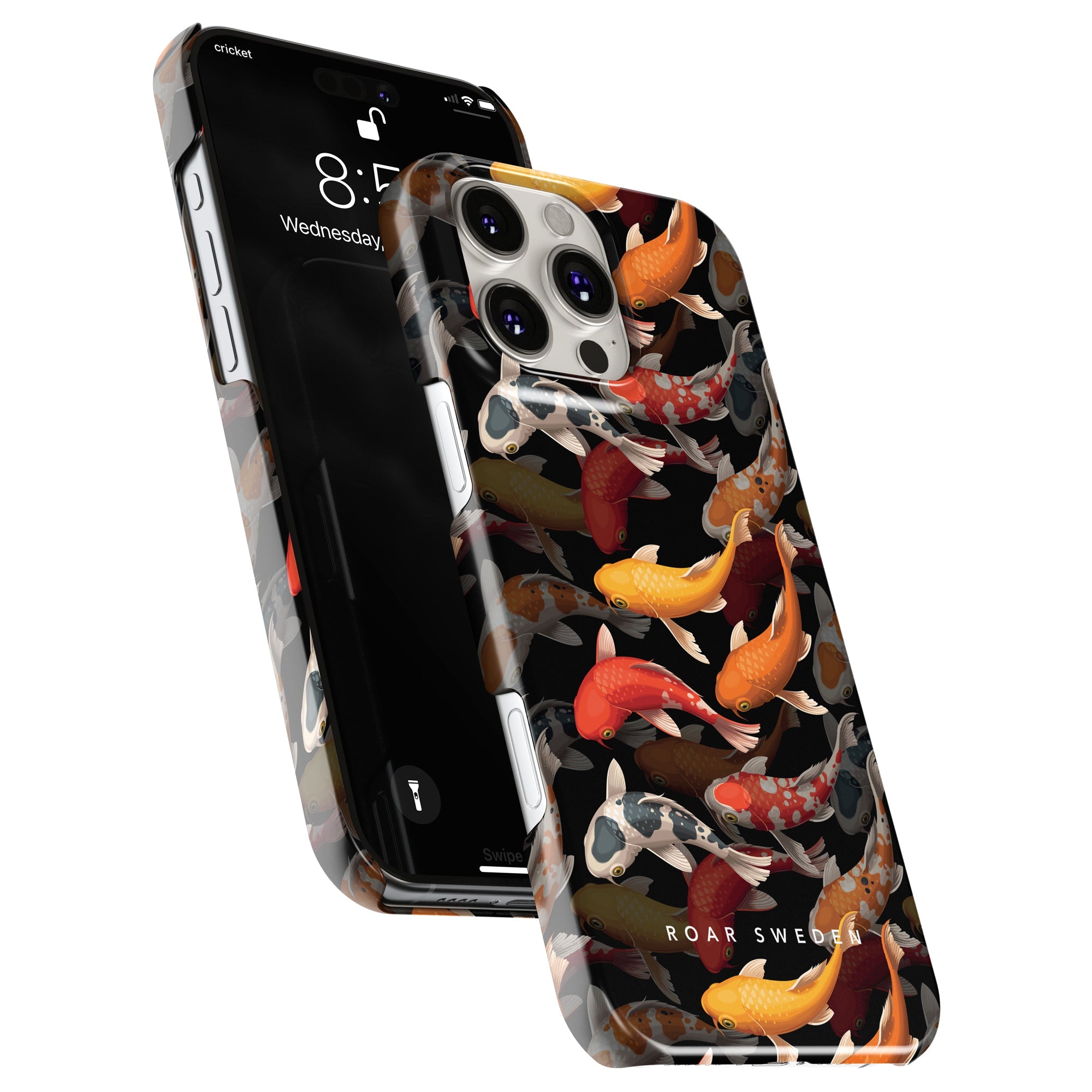 Slim mobilskal – Koi Pond