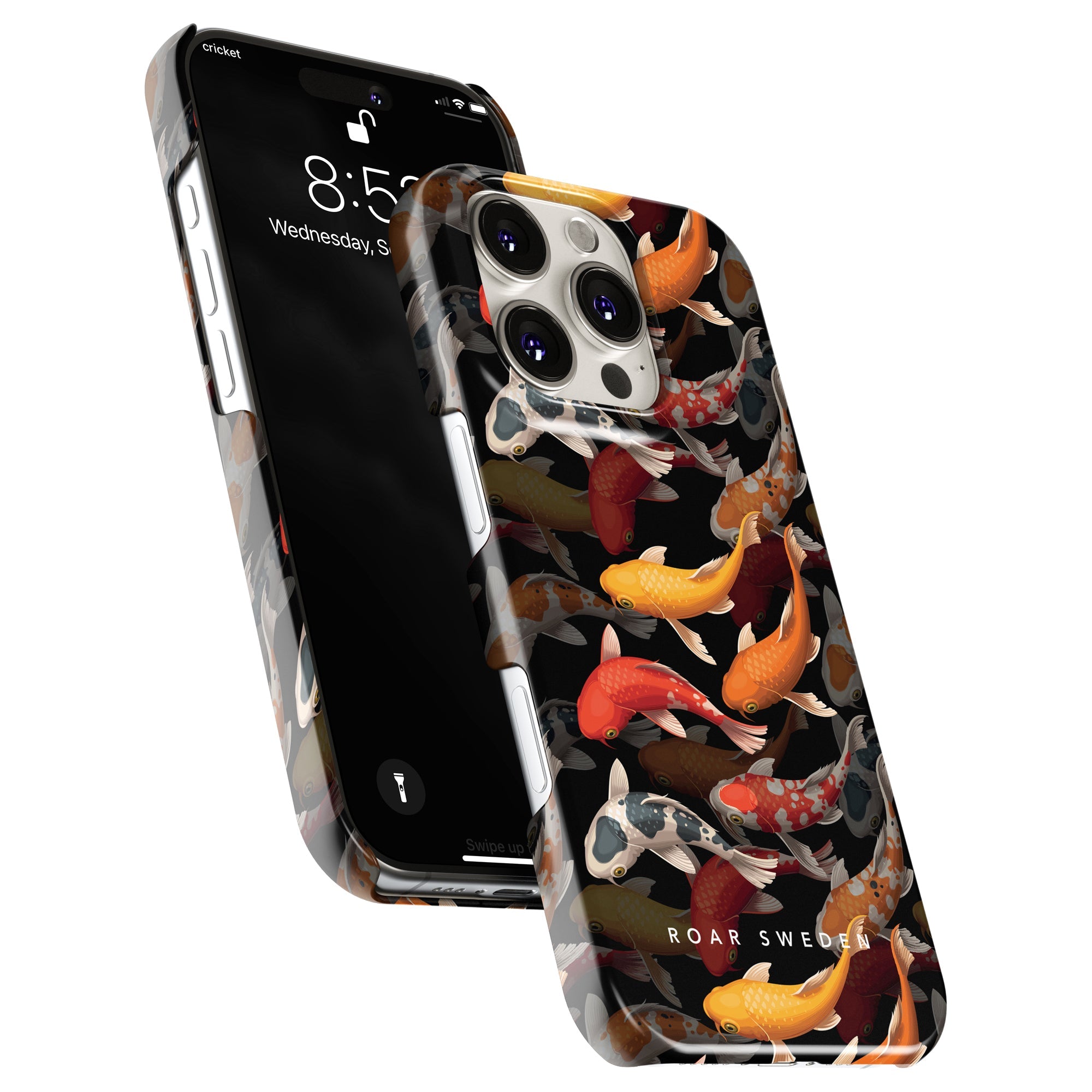 Slim mobilskal – Koi Pond