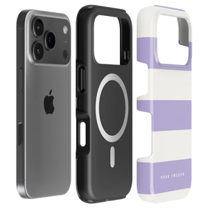 Lavender Stripes - Magsafe Tough Cover