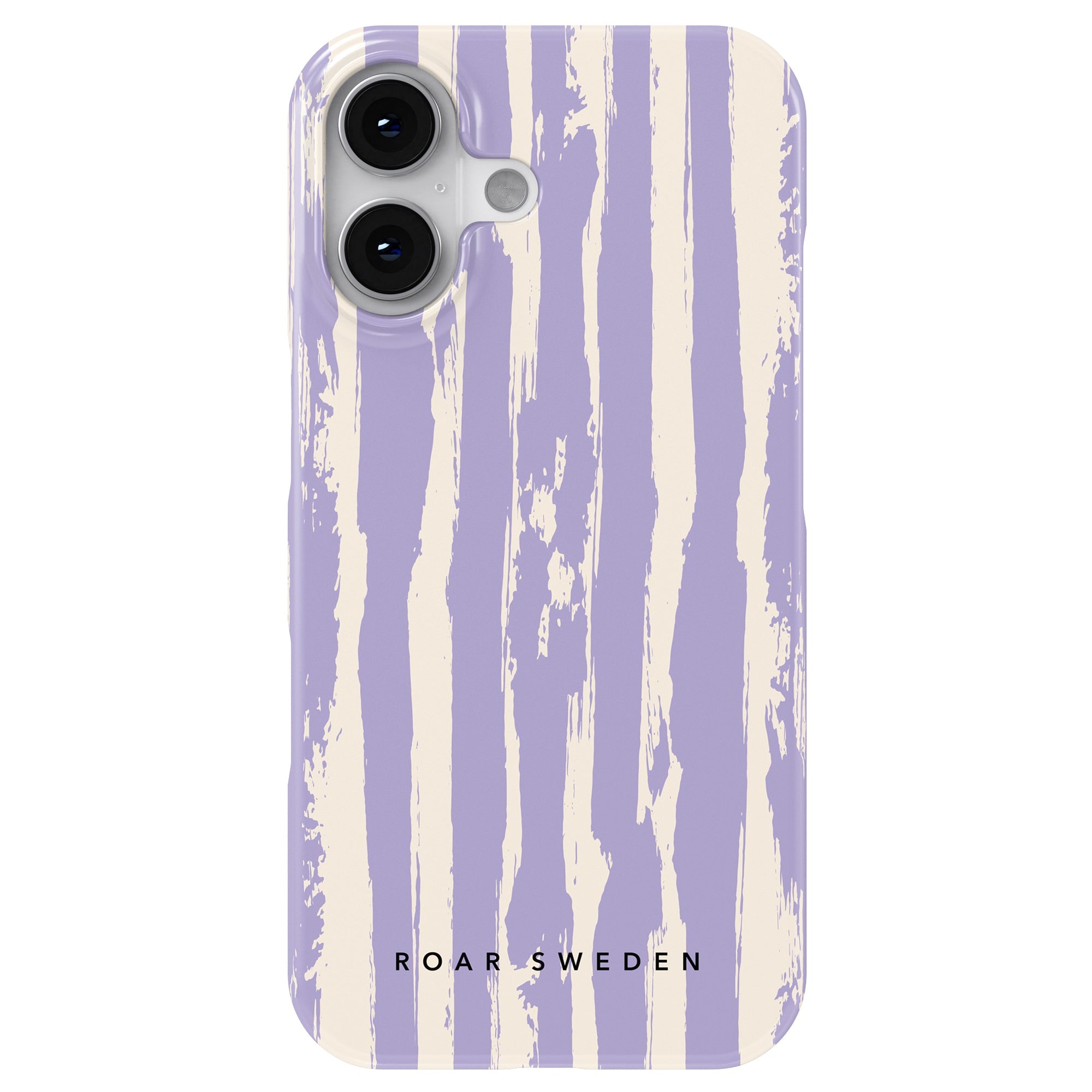 Slim mobilskal – Lavender Strokes