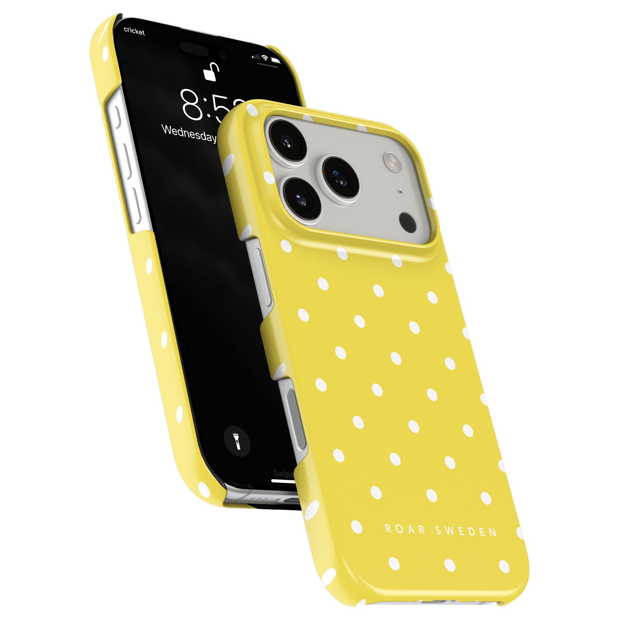 Lemon Dots - Slim case - Roar Sweden