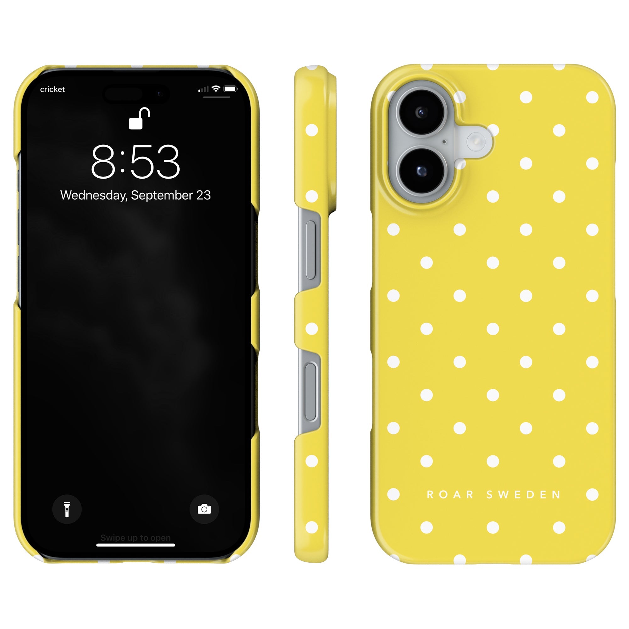 Lemon Dots - Slim case - Roar Sweden