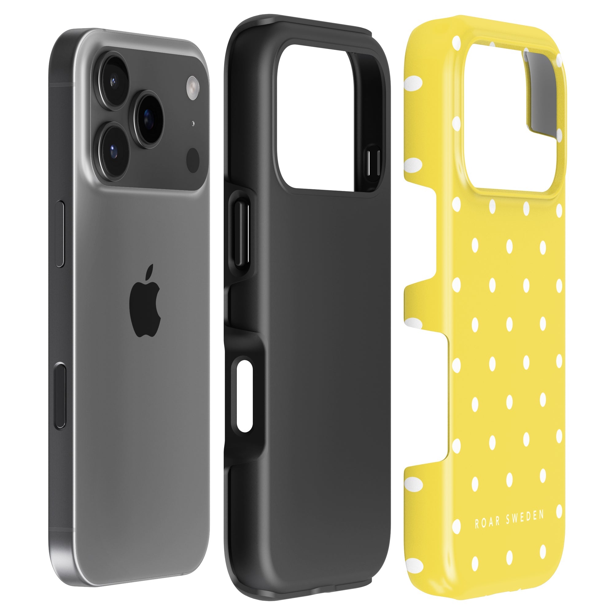 Lemon Dots - Tough Case - Roar Sweden