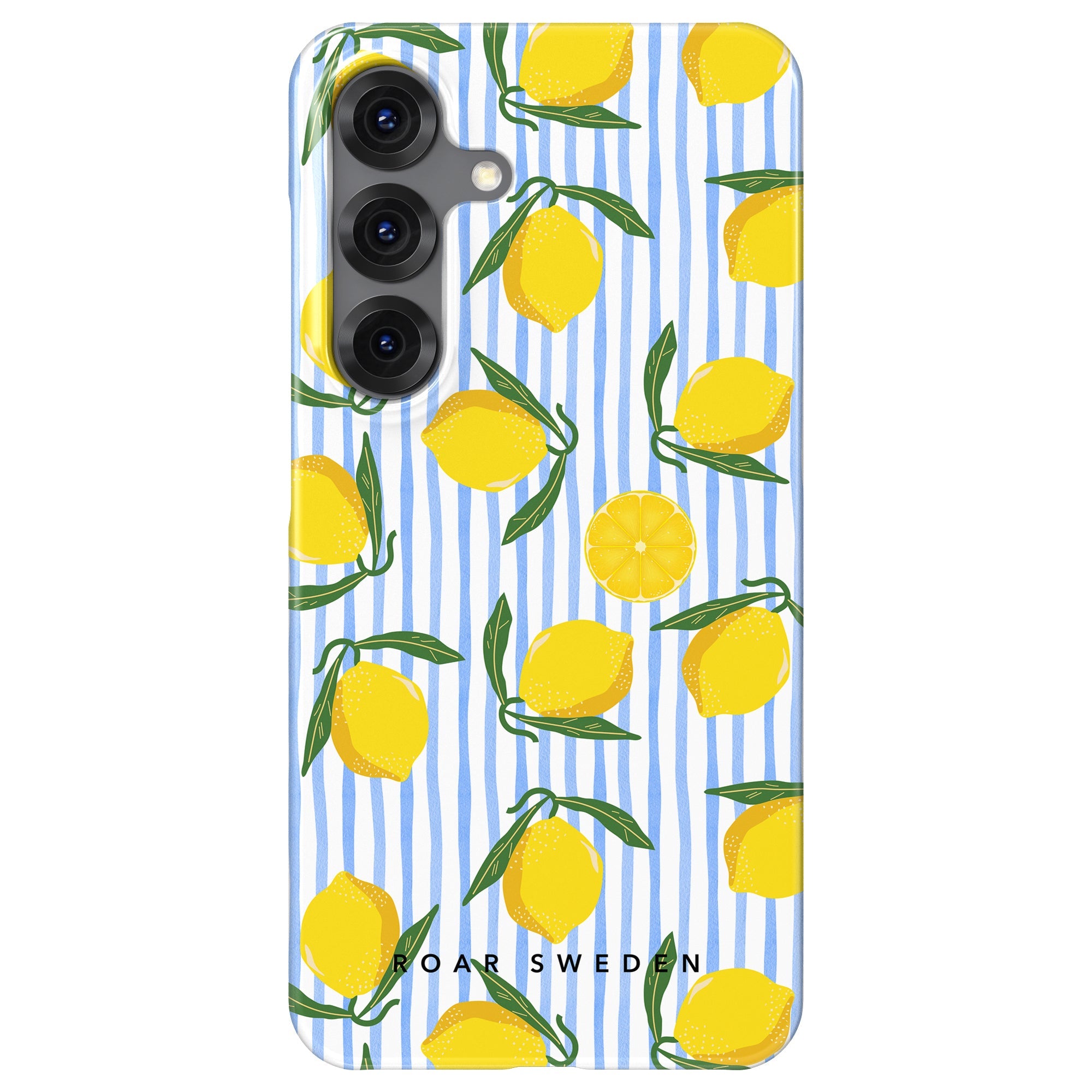Slim mobilskal – Lemon Stripes