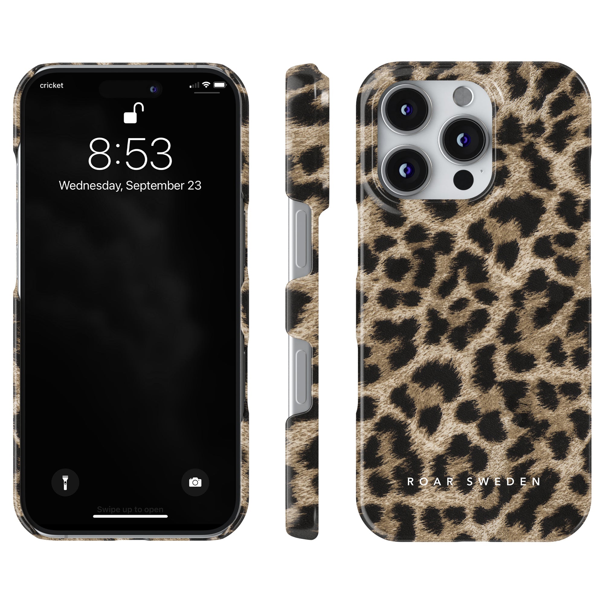 Slim mobilskal – Leopard