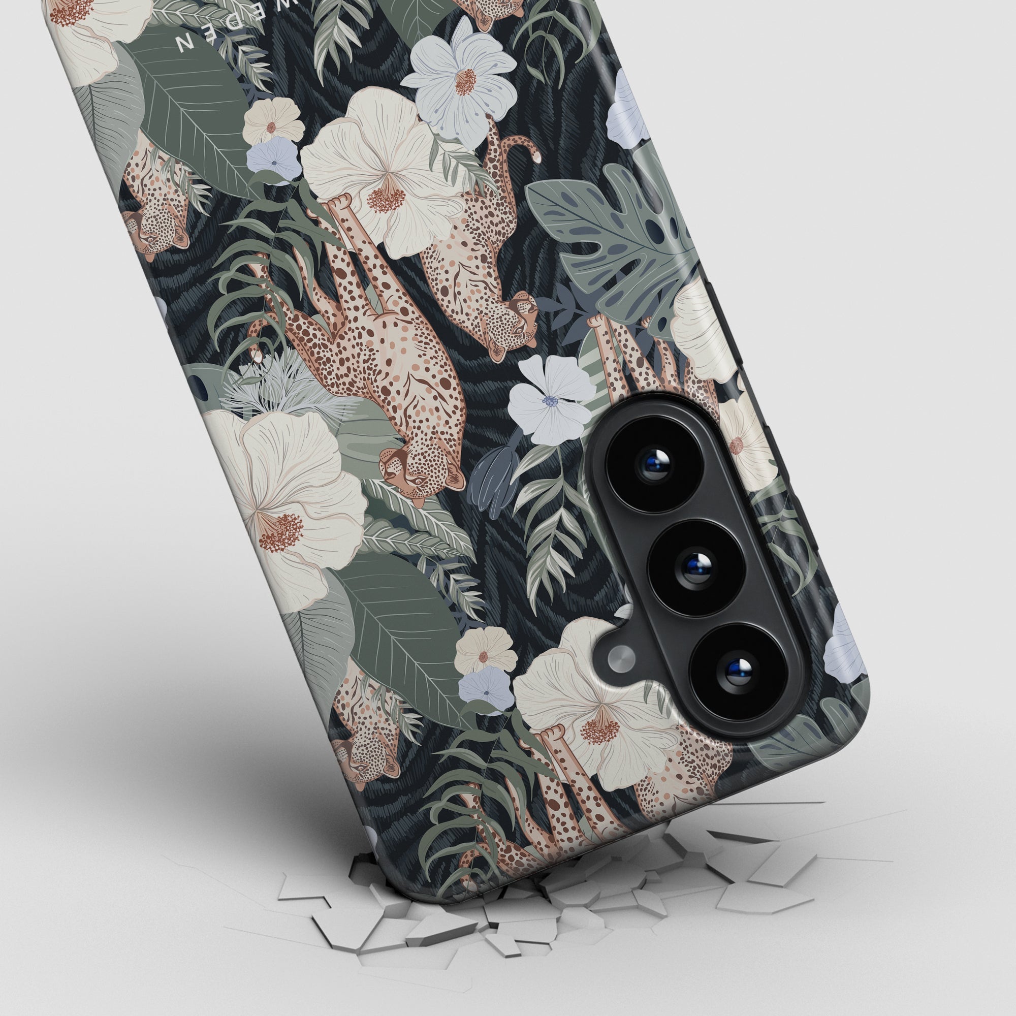 Leopardinde - Magnetisk robust telefoncover
