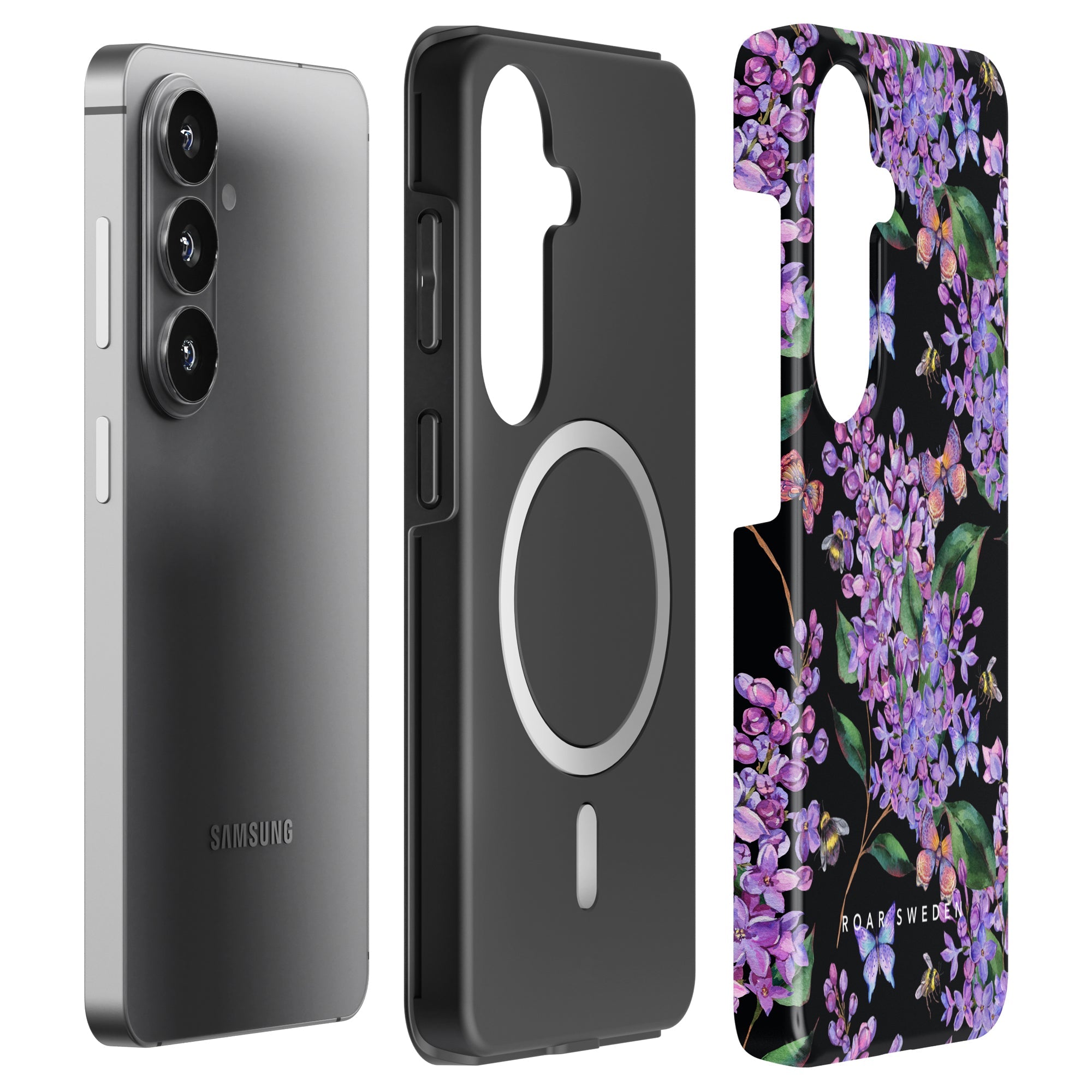 Lilac - Magnetisk robust telefoncover