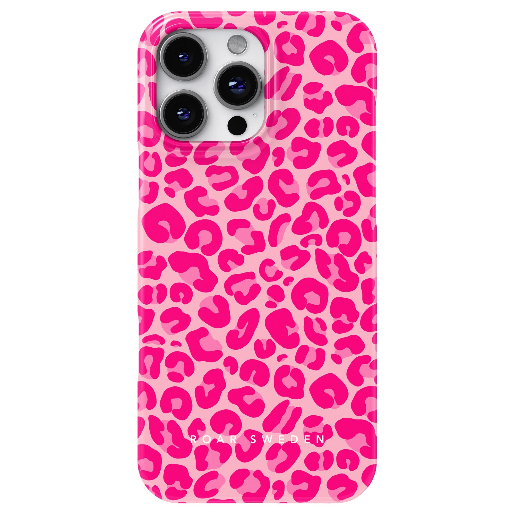 Slim mobilskal – Lipstick Leopard