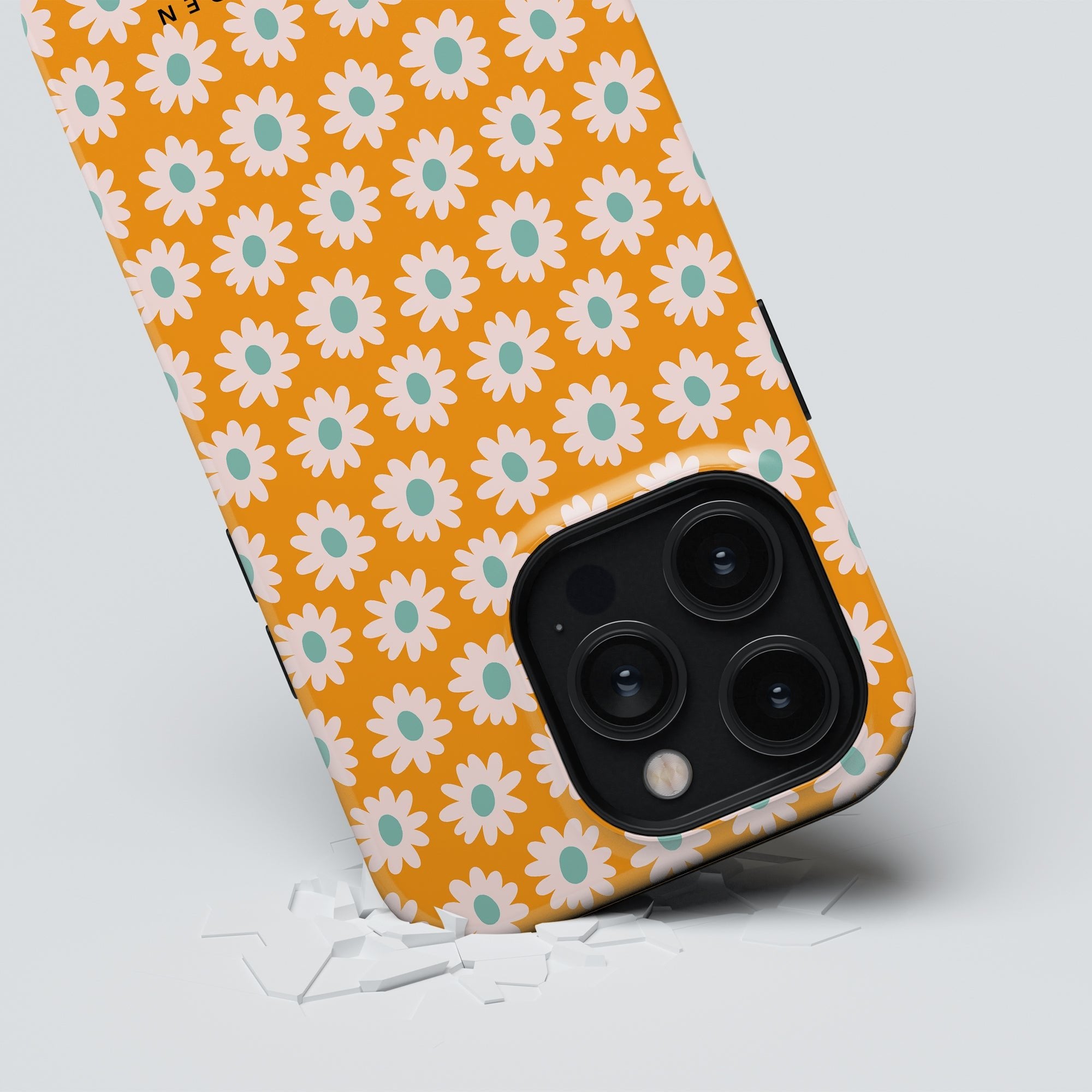 MagSafe mobilskal – Vårblomma Orange