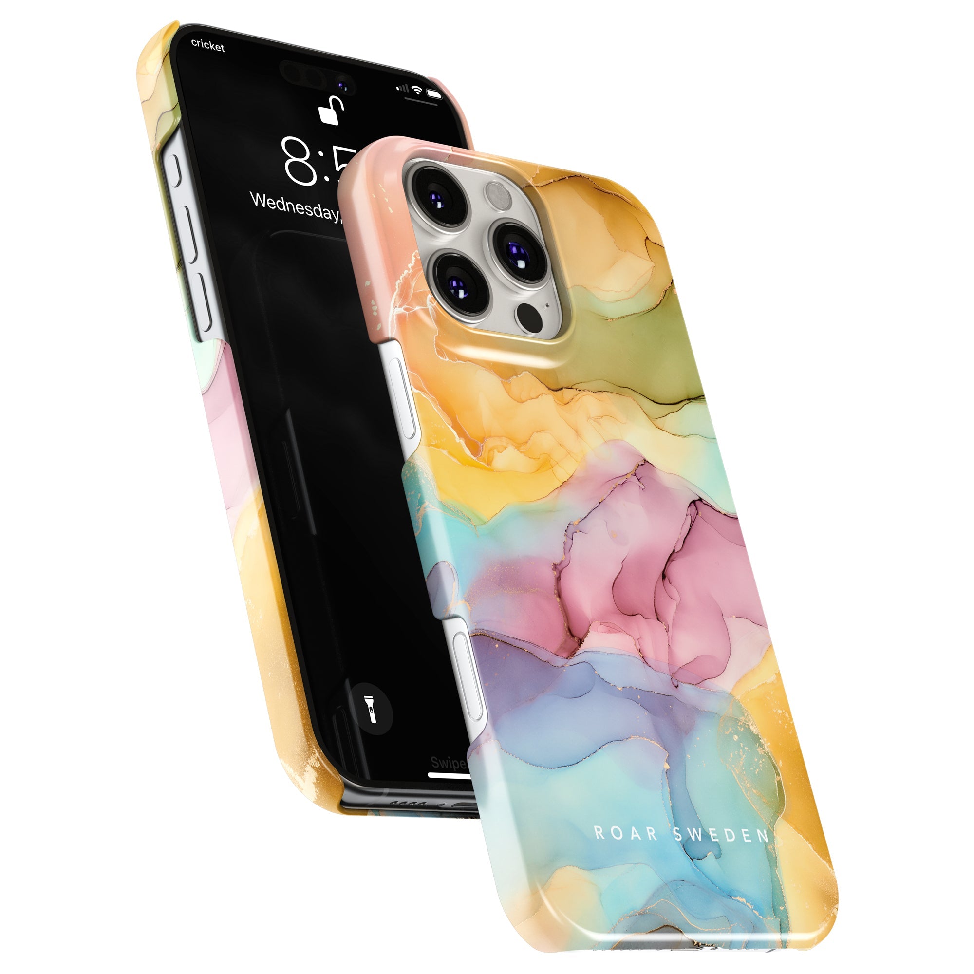 Slim mobilskal – Marble Sunset