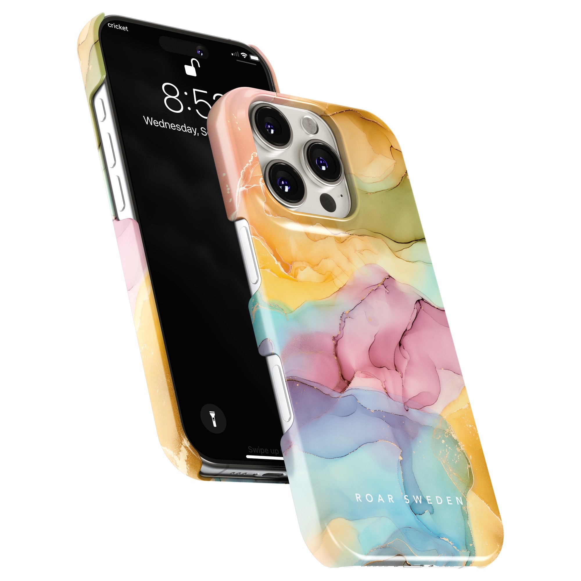 Slim mobilskal – Marble Sunset