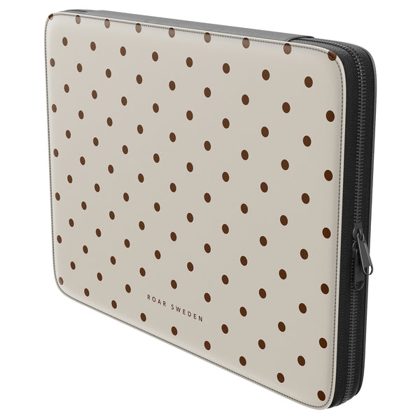 Mocha Dots - Laptopcover