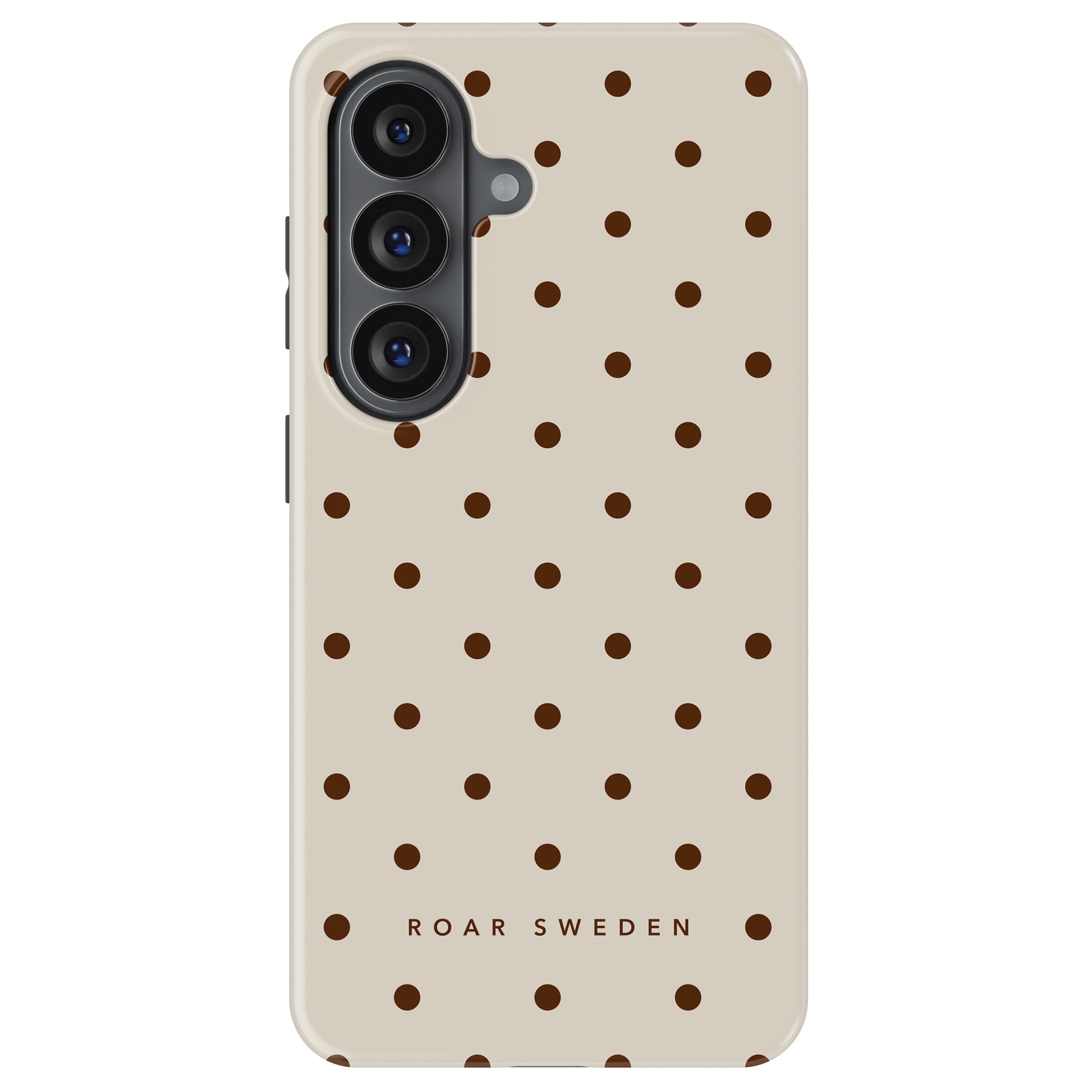 Mocha Dots - Robustt telefoncover med magnet