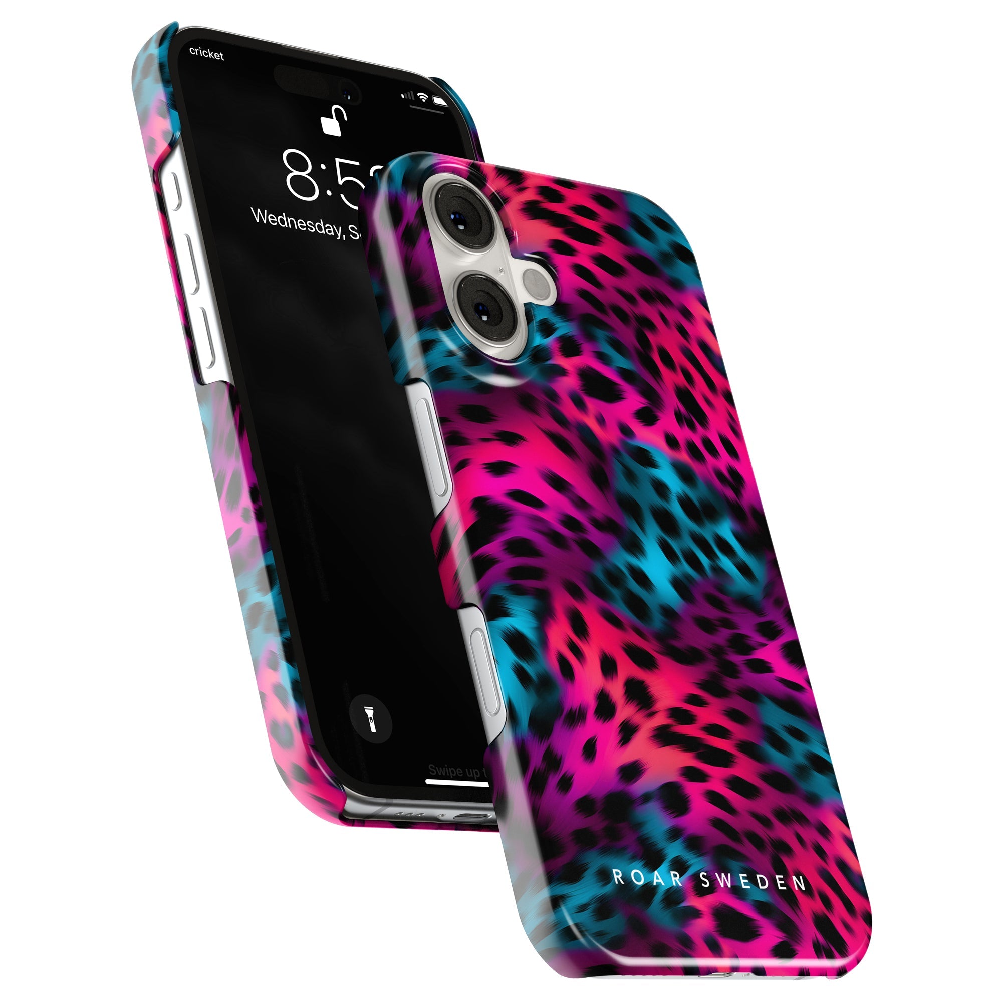 Slim mobilskal – Neon Panther