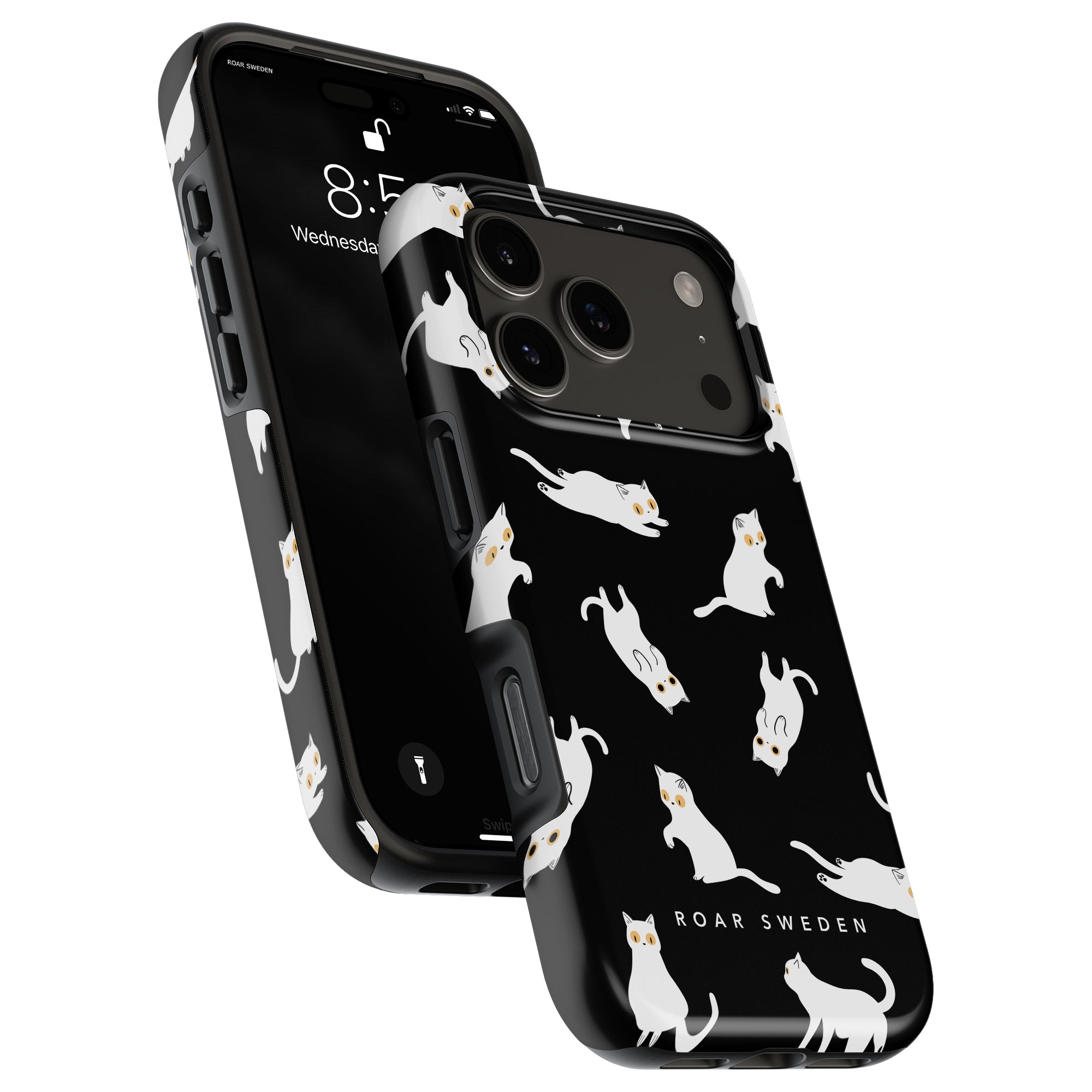 Cats & Dogs MagSafe mobilskal – Night Cat