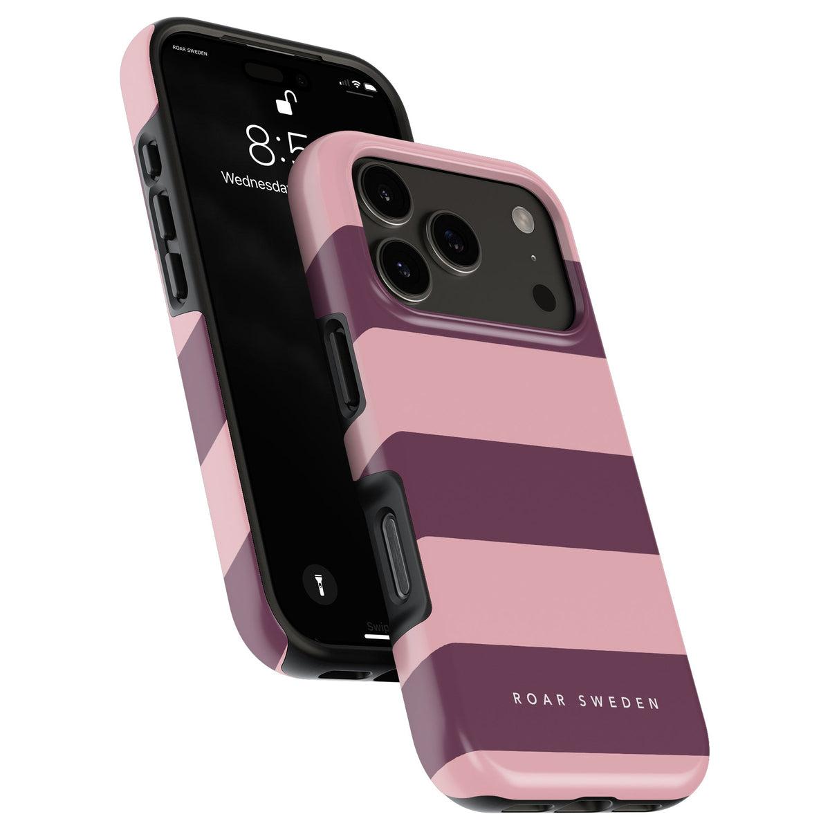 Orchid Stripes - Magsafe Tough Case - Roar Sweden