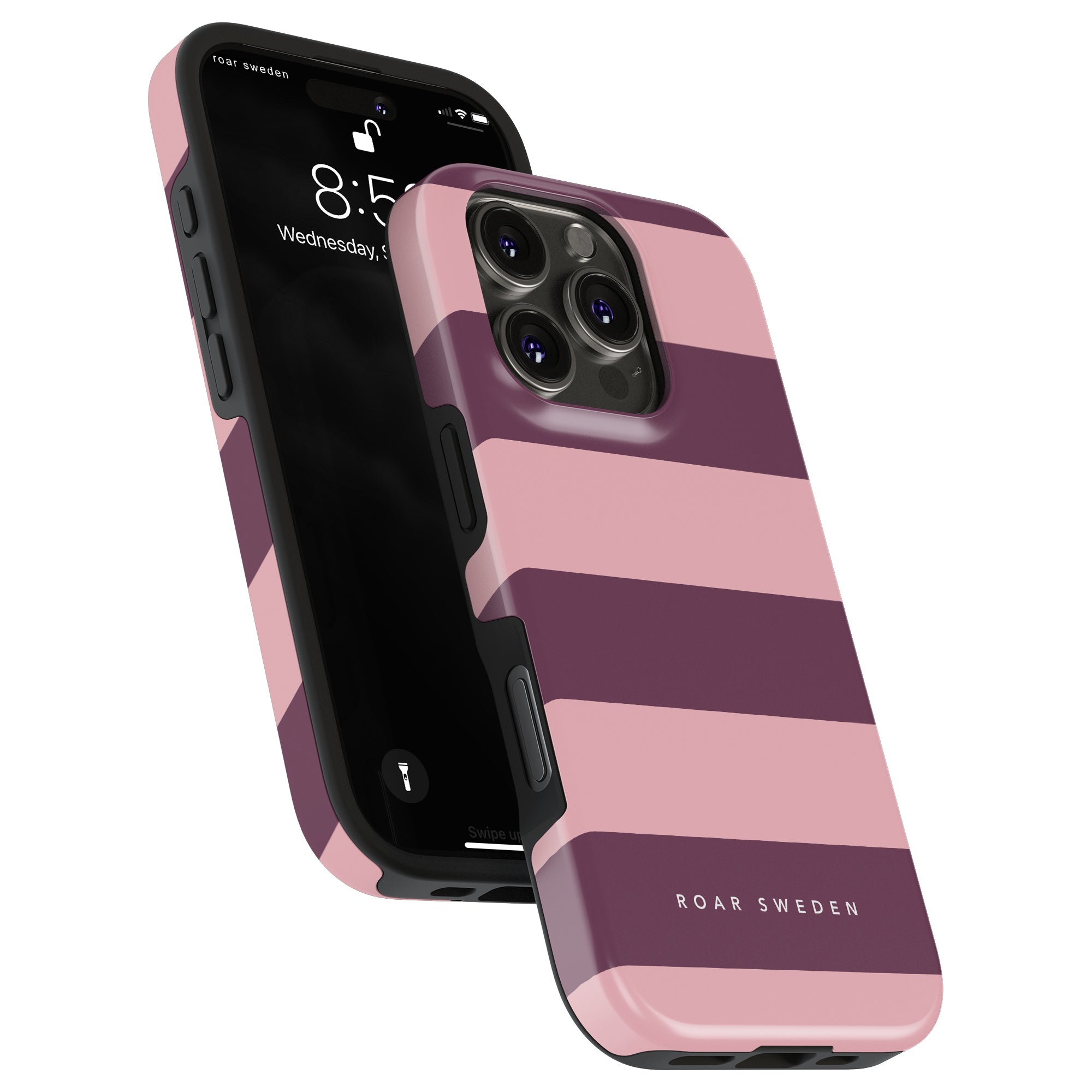 Tough mobilskal - Orchid Stripes