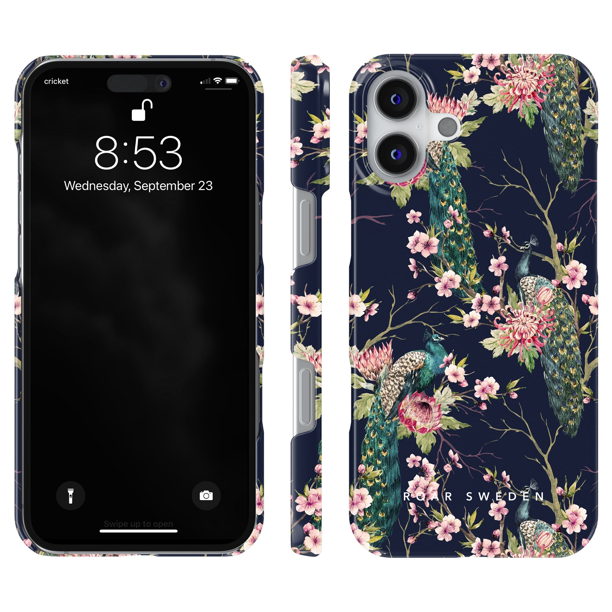 Slim mobilskal – Peafowl